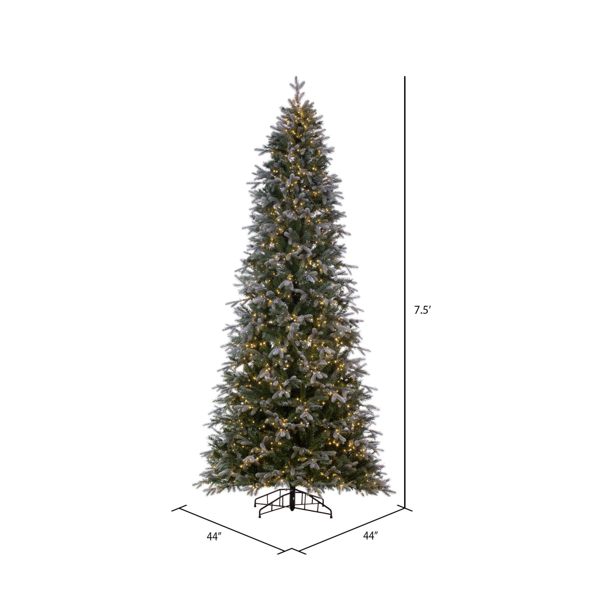 Vickerman K224578LED Artificial-Christmas-Trees - View #3