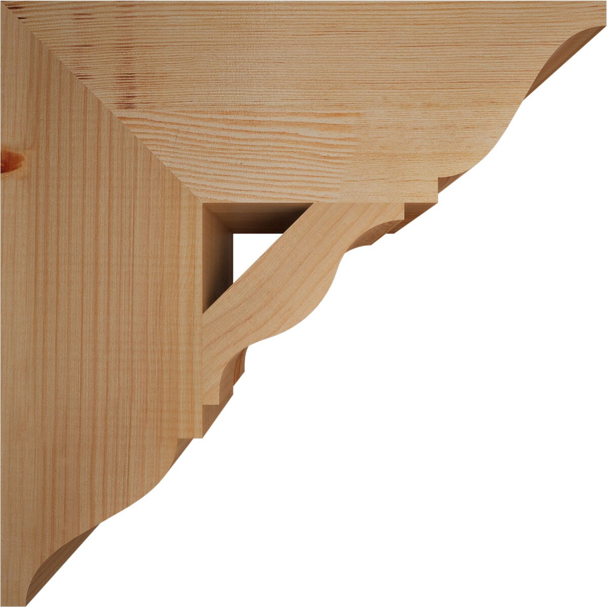 Ekena Millwork BKT06X18X18FST01SDF Exterior-Brackets-Braces - View #3
