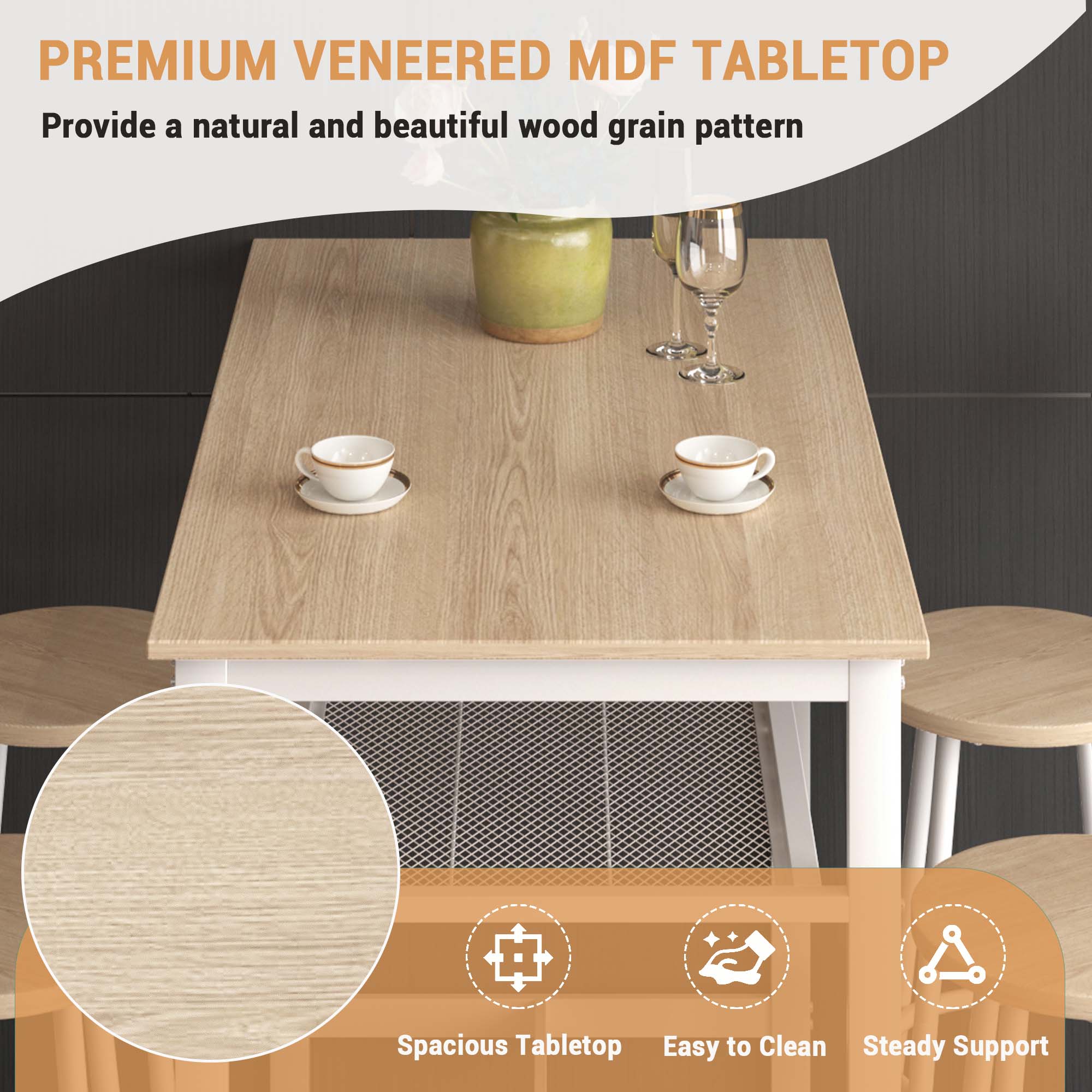 Fun Orange FUN25DS01 Dining-Sets - View #2