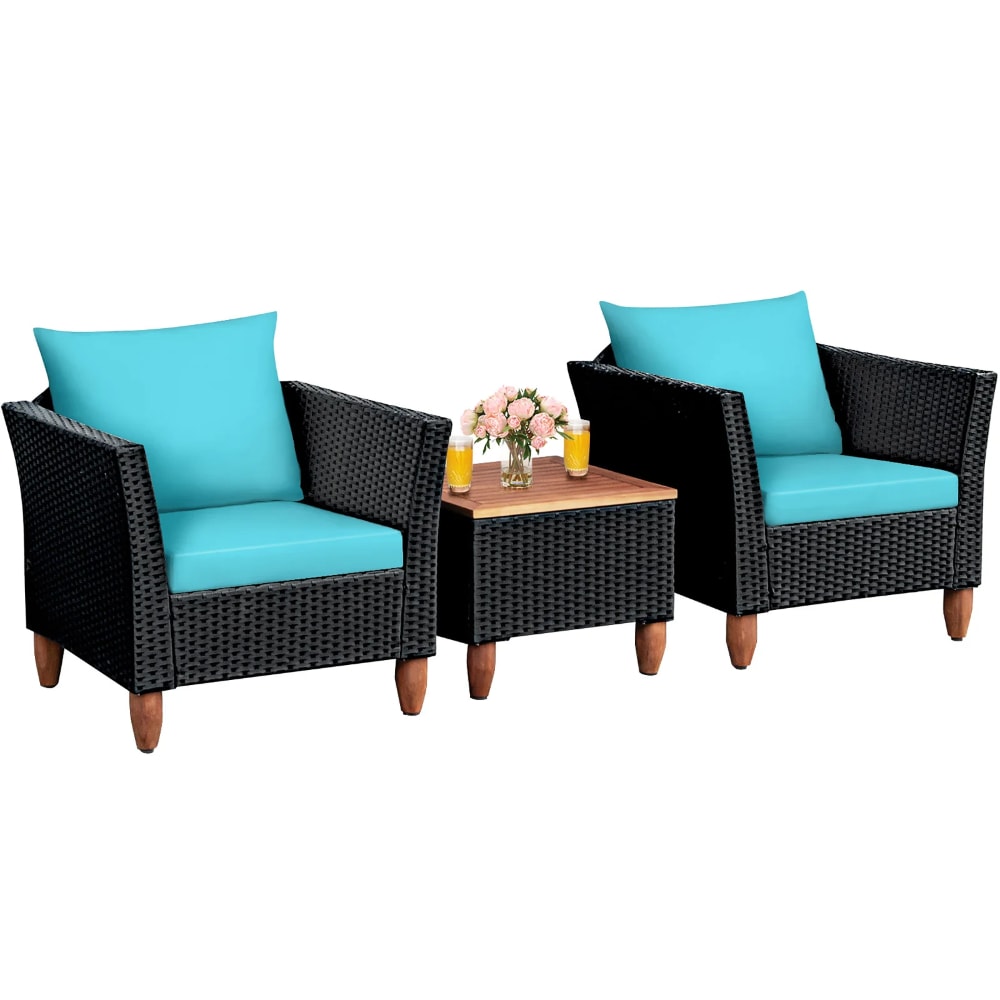 Tranquilo Depot TD-033-1T-3C Patio Conversation Set