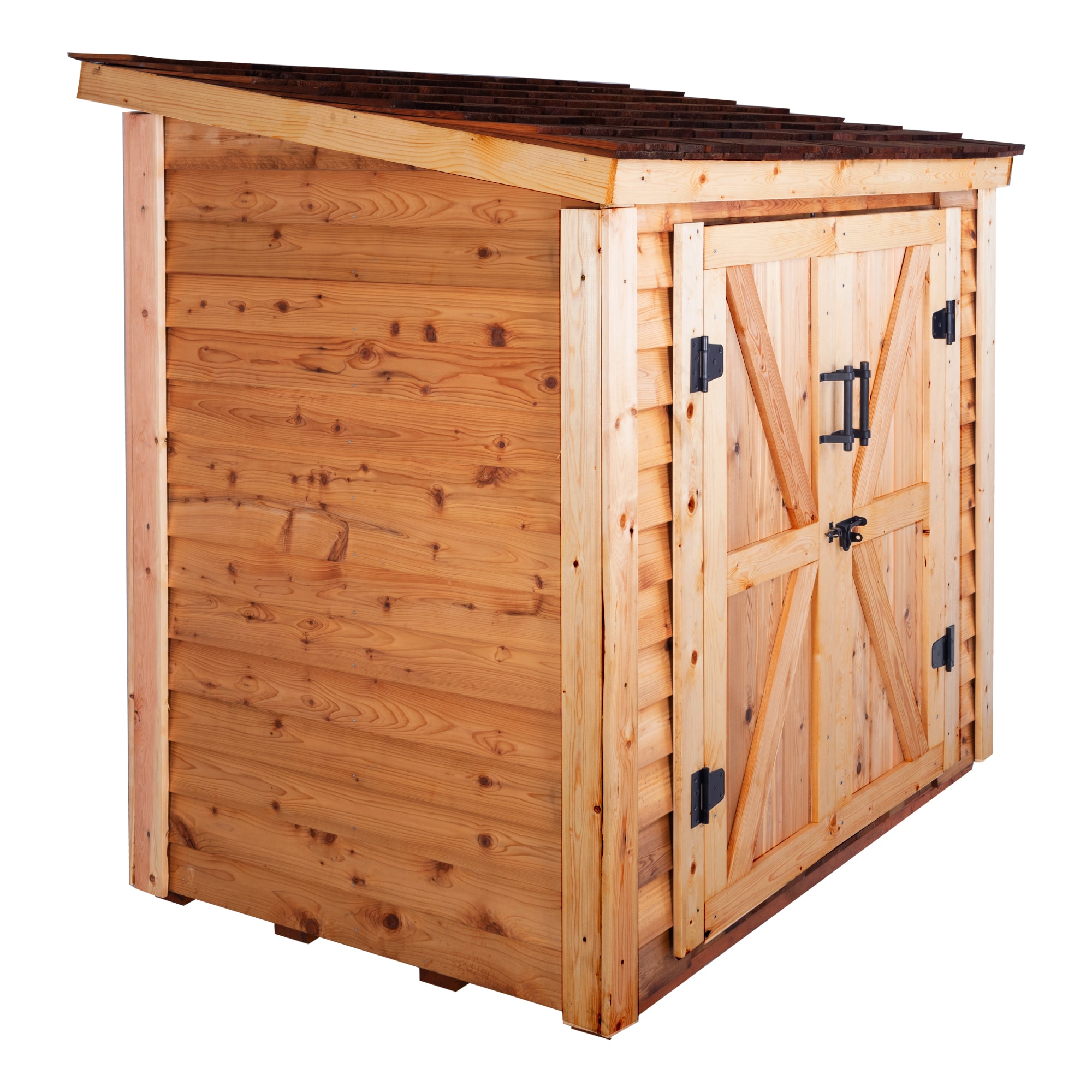 Leisure Season CLS7248 Wood-Storage-Buildings - View #5