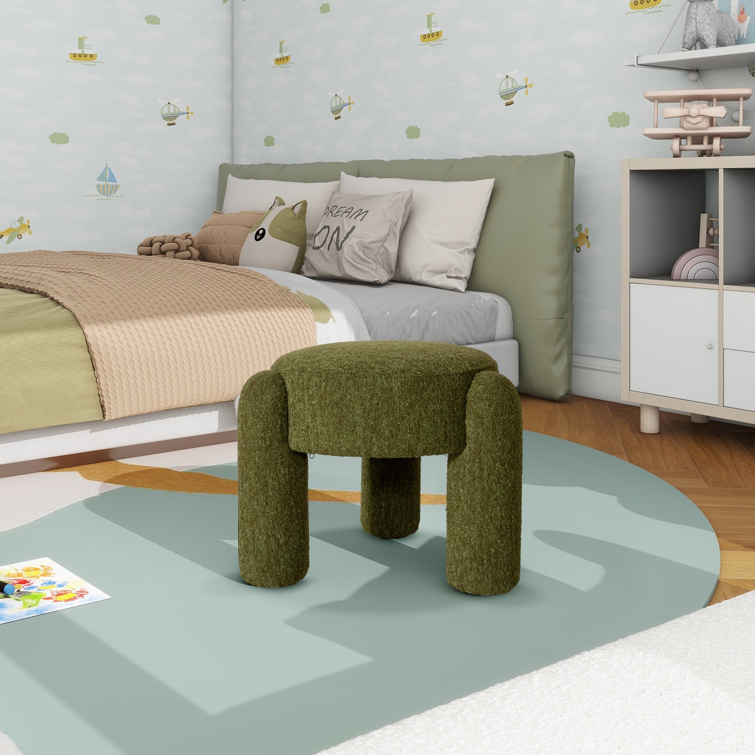 Jennifer Taylor Home LMBG-84570 Indoor-Ottomans - View #2