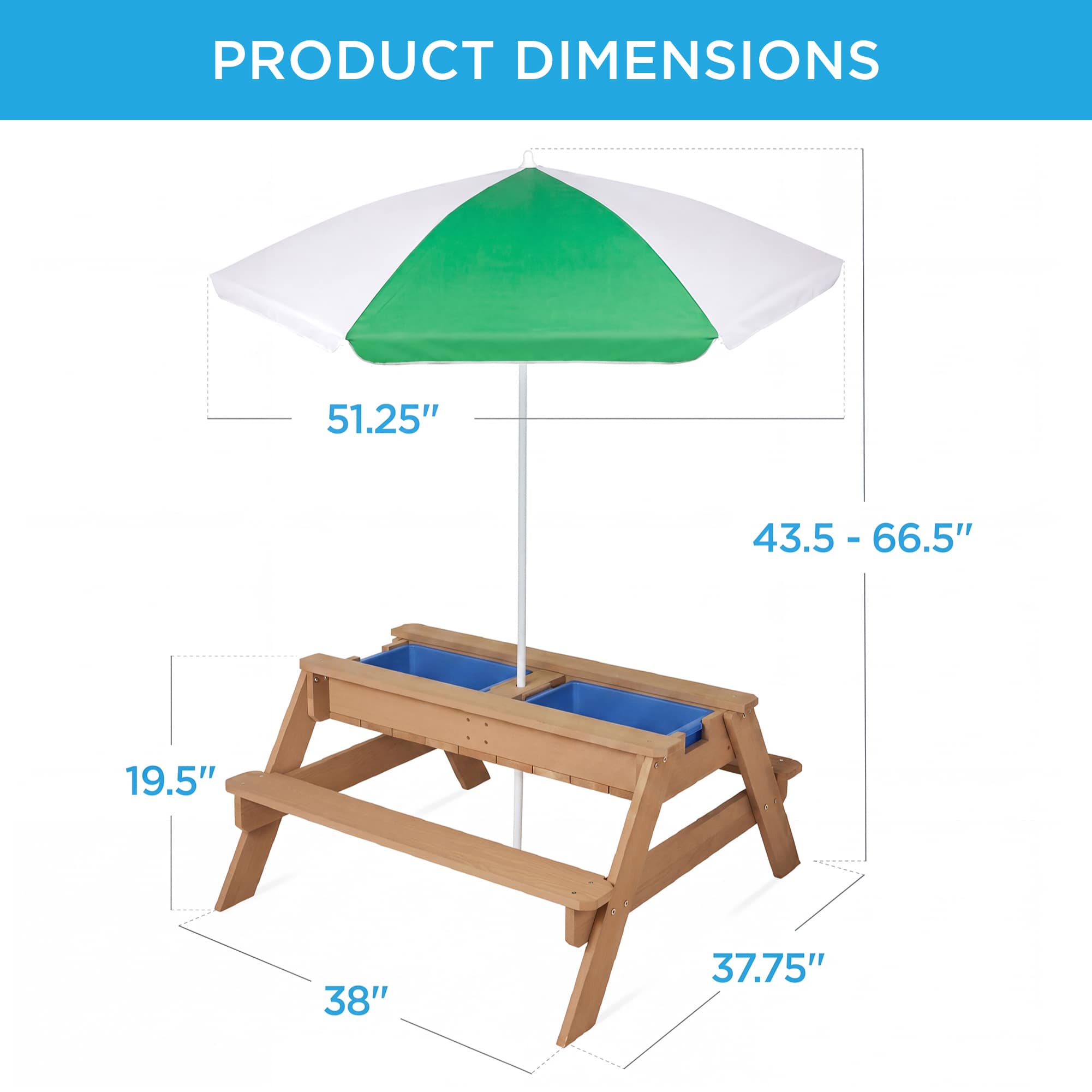 Best Choice Products SKY5313 Picnic-Tables - Thumbnail View #2