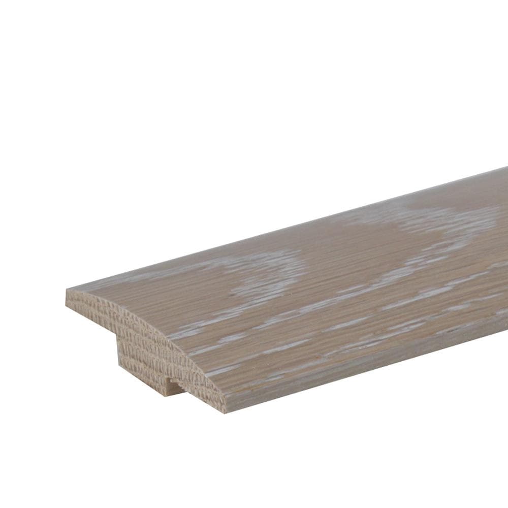 Flexco 1393922 Stone 0.46-Inches T x 2-Inches W x 78-Inches L Solid wood T-moulding