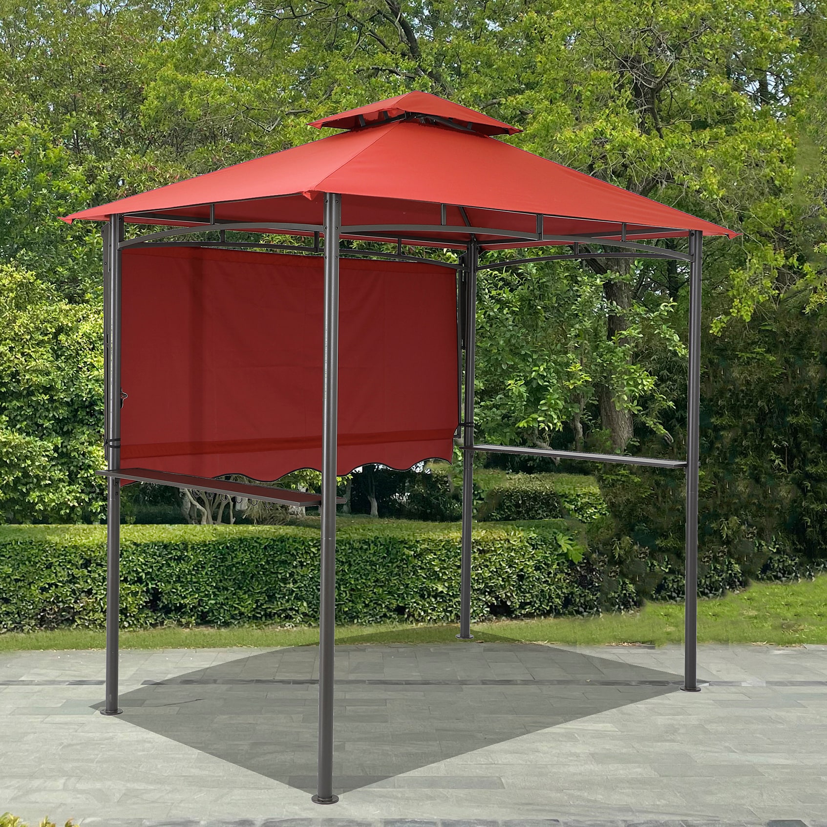 StarEcho CH-G85-CR Wood-Resin-Gazebos - View #5