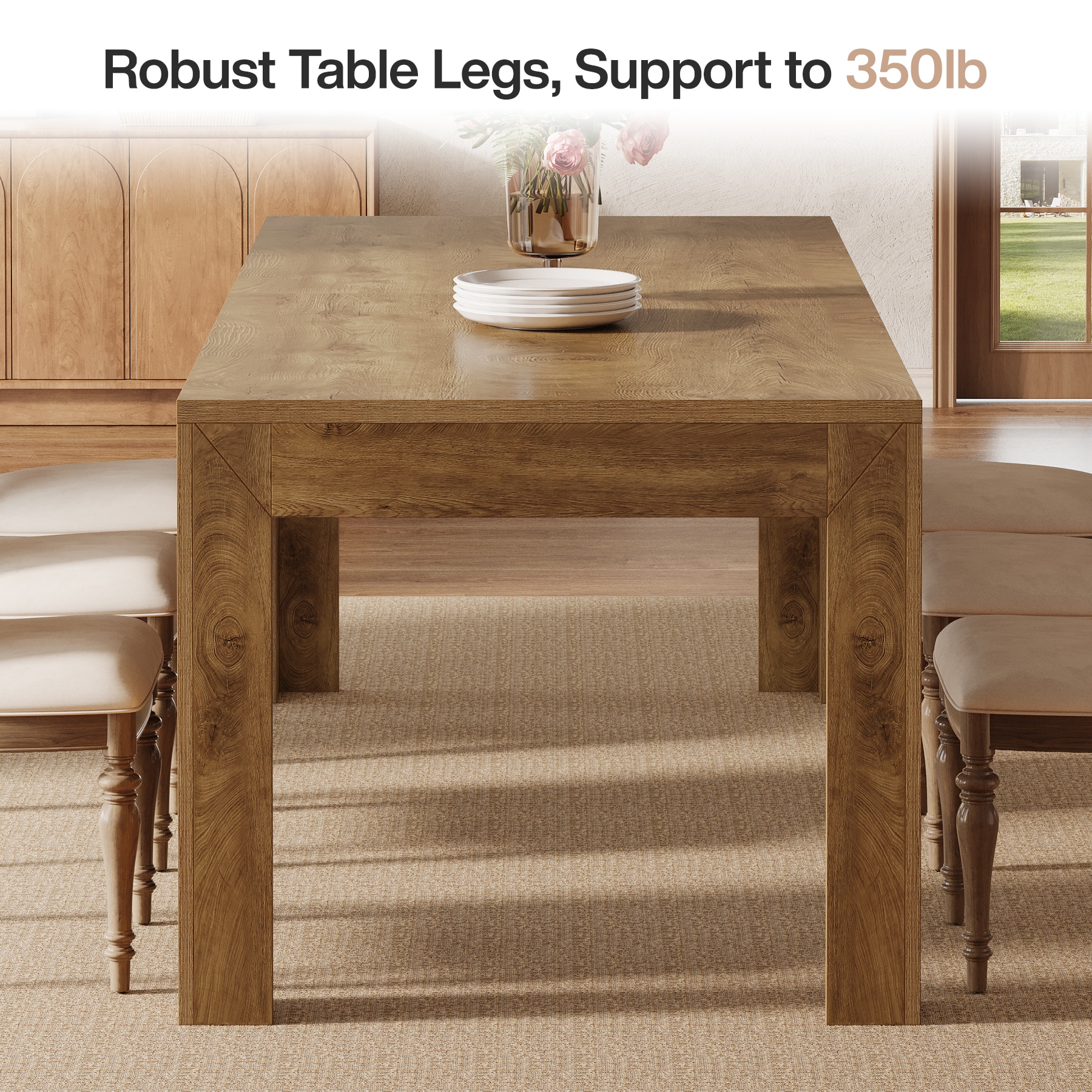 Tribesigns LWOYJL-1303YY Dining-Tables - View #6