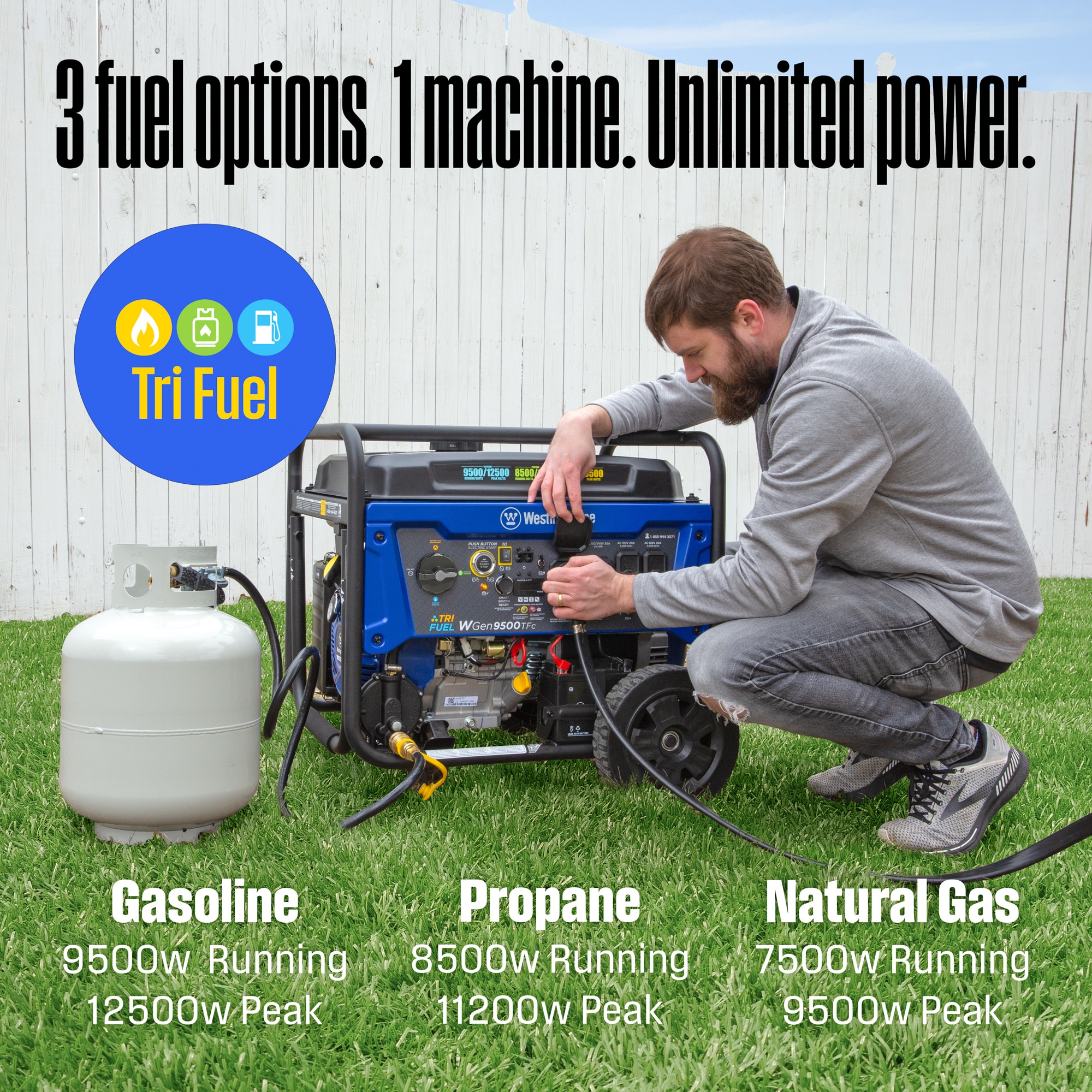 Westinghouse WGEN9500TFC Portable-Generators - View #7