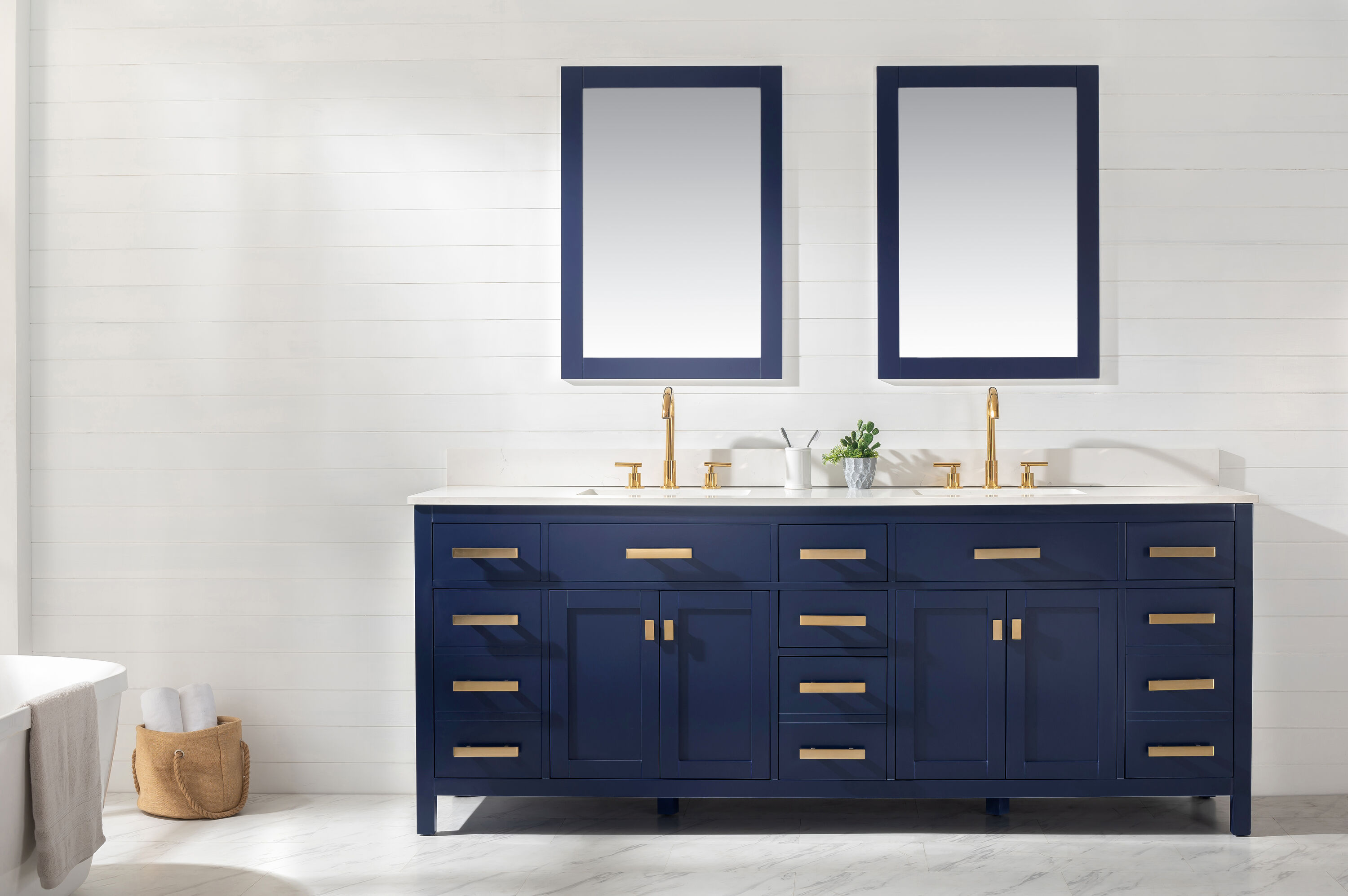 Design Element V01-84-BLU Bath-Vanity-Combo - View #2