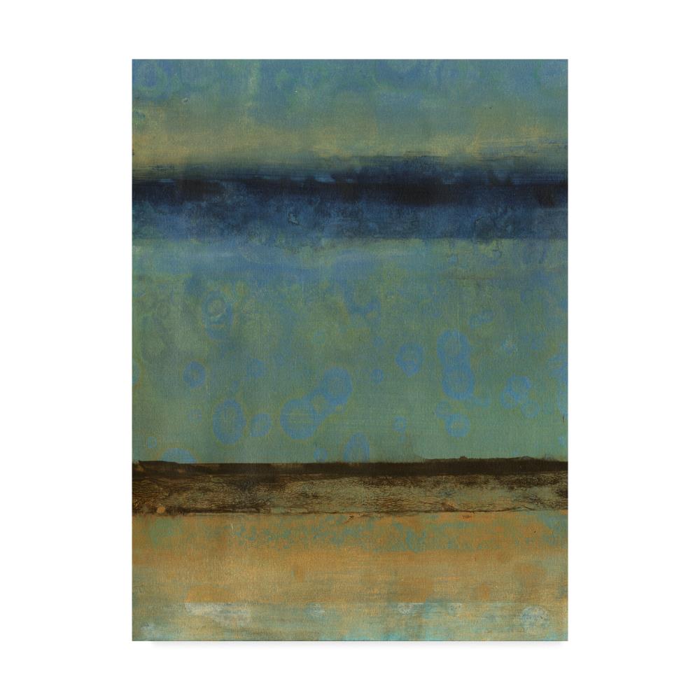 Trademark Fine Art WAG02083-C1419GG Framed 19-Inches H x 14-Inches W Abstract Canvas Print
