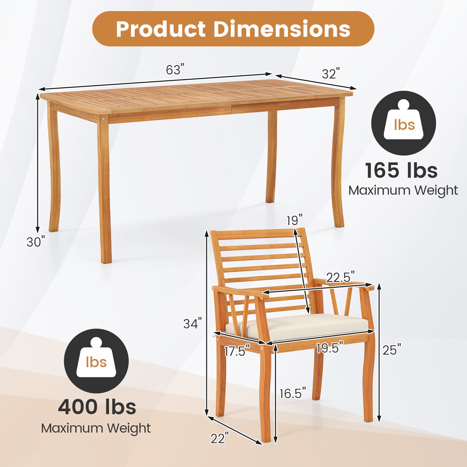 Iseryn GS346442WH Patio-Dining-Sets - View #7