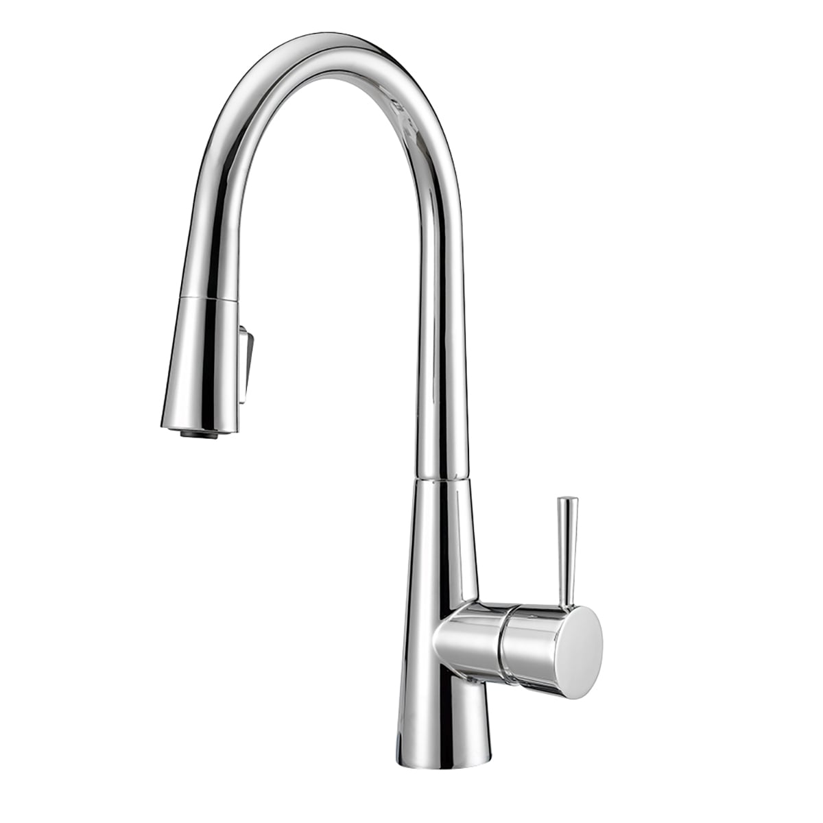 Origin 21 Keya Chrome Single Handle Pull-down Kitchen Faucet with