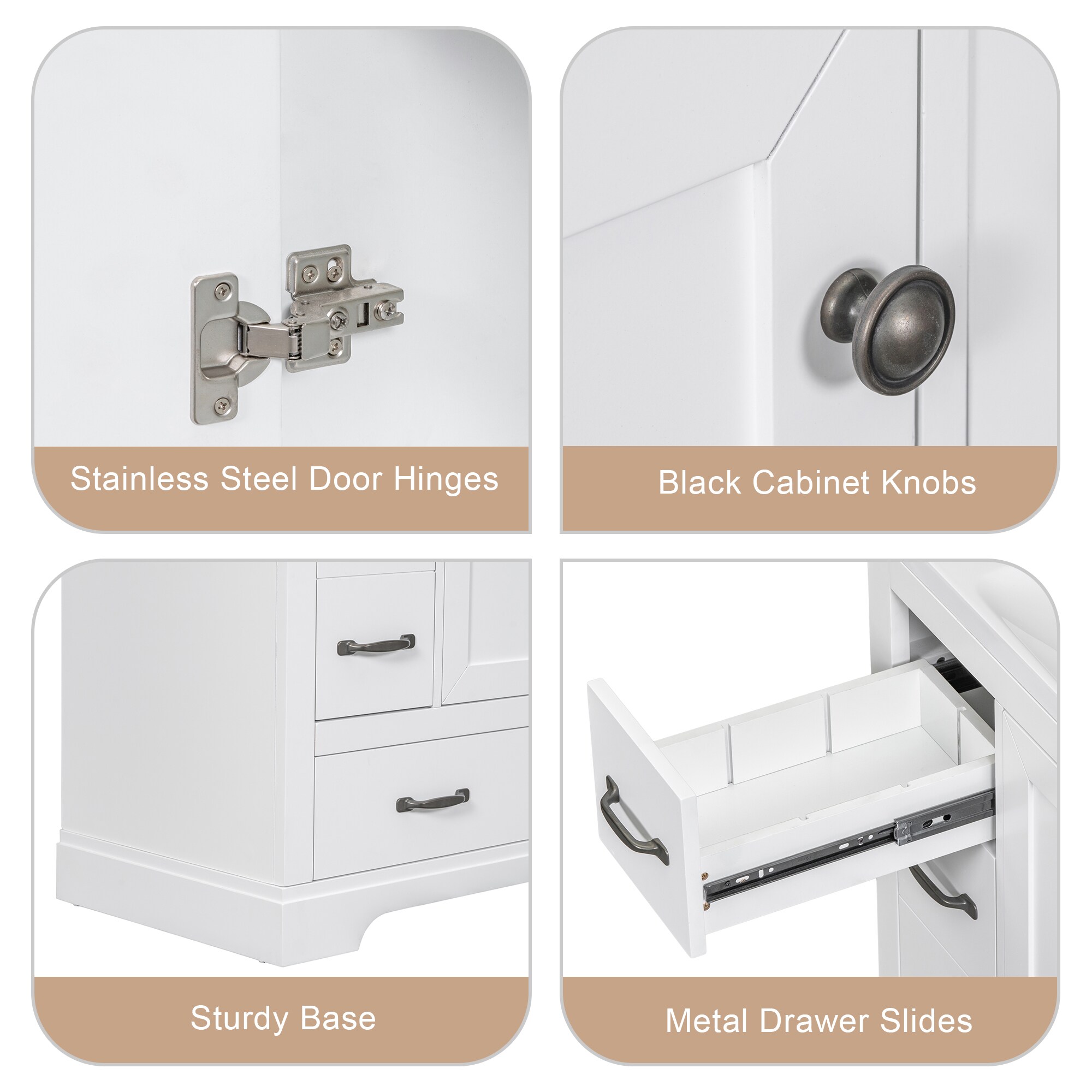 ModernLuxe L3P-SY999808AAK-6 Bath-Vanity-Combo - View #4