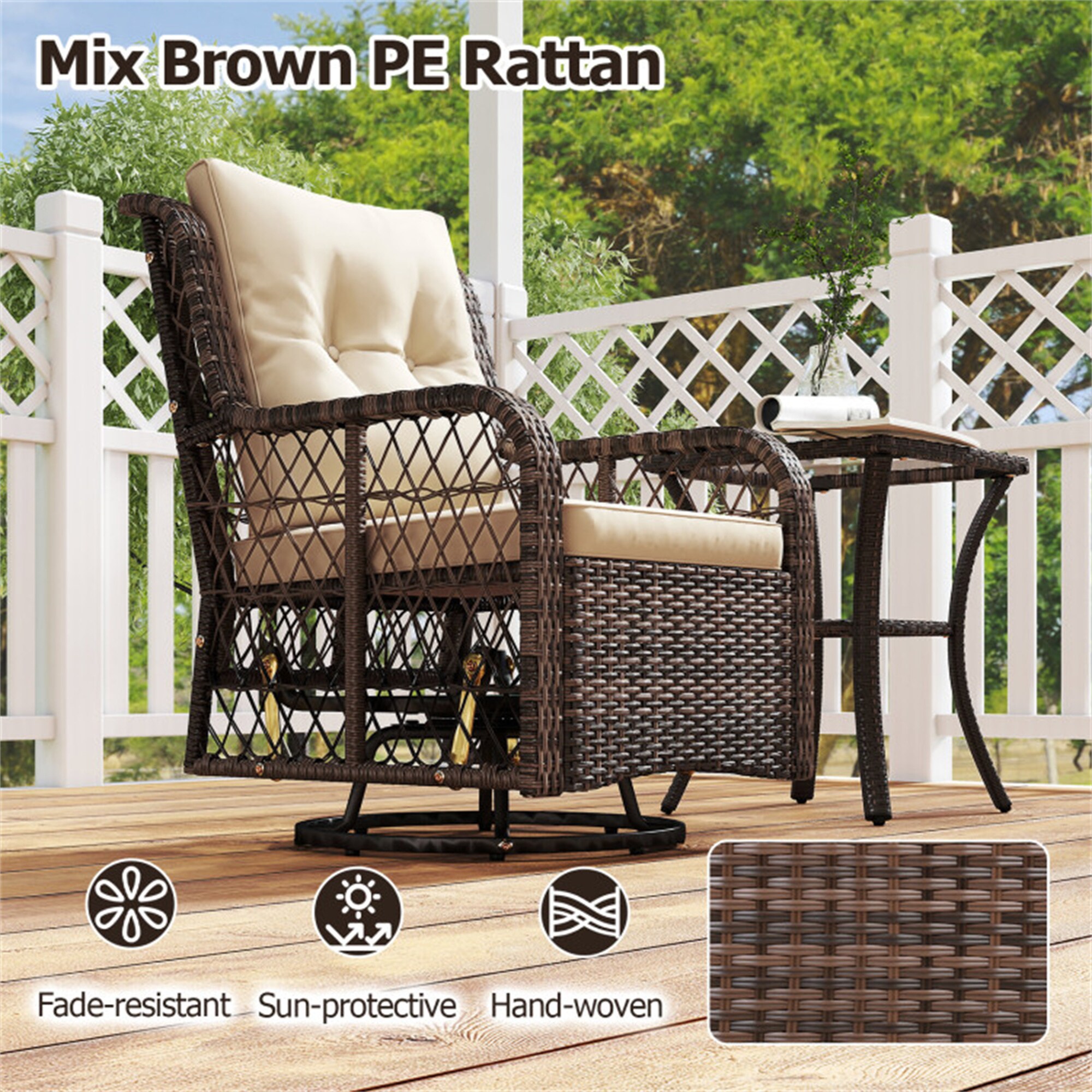 BABOOM BOM-P174236-OR Patio-Conversation-Sets - View #5