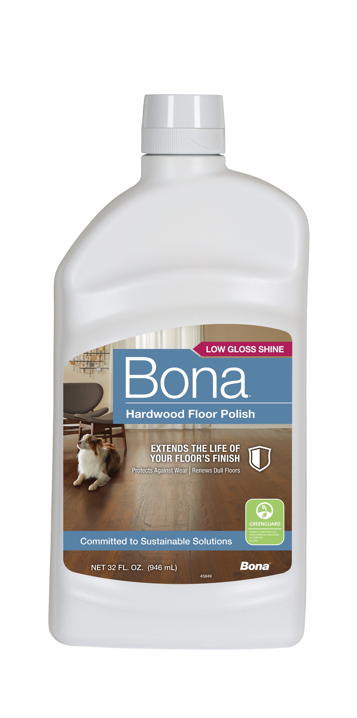 Bona 32 Fl Oz Low Gloss Matte Floor Polish In The Department At Lowes Com