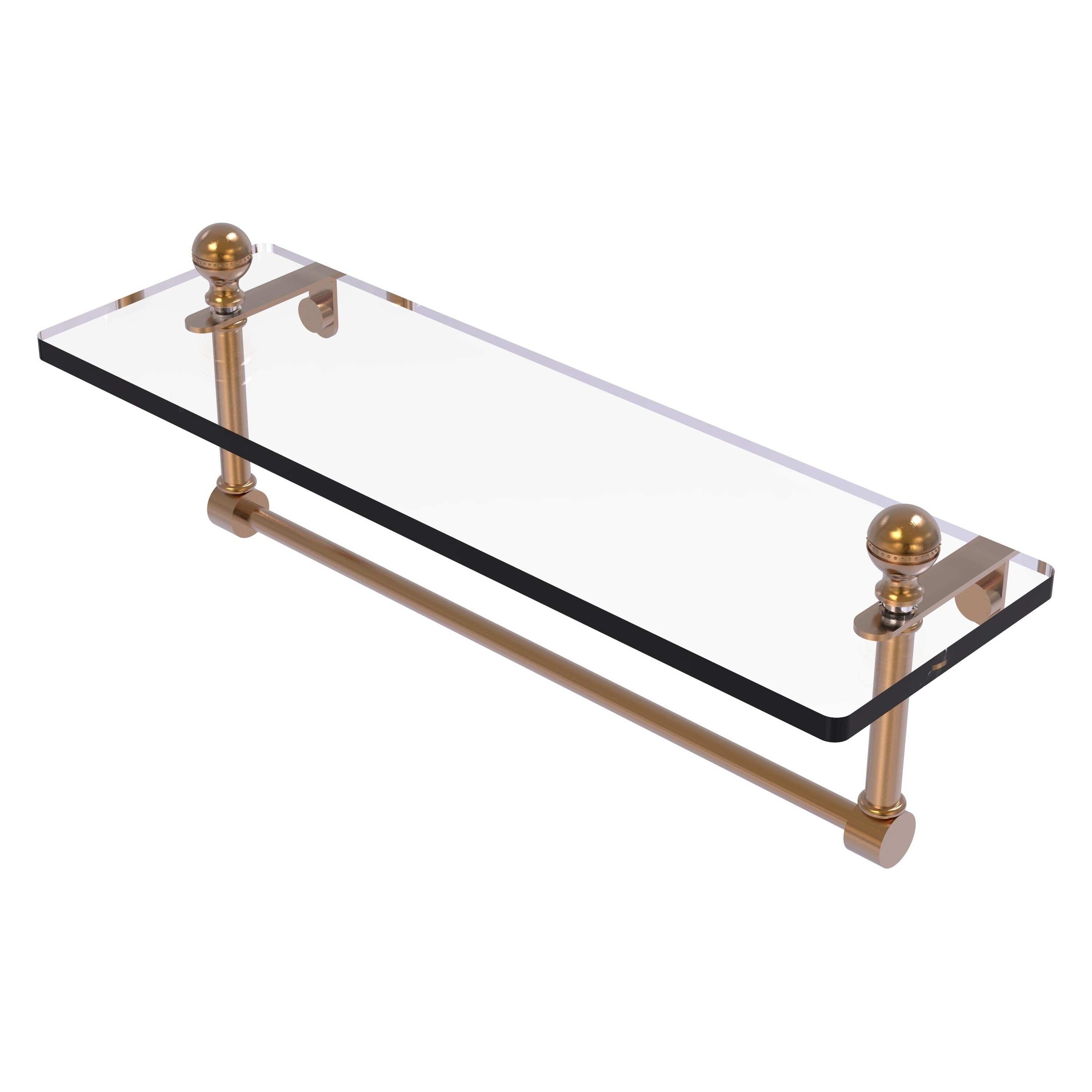 Allied Brass MA-1/16TB-BBR Mambo Brushed Bronze Wall mount Bathroom Shelf ( 16-in x 5-in x 5-in )