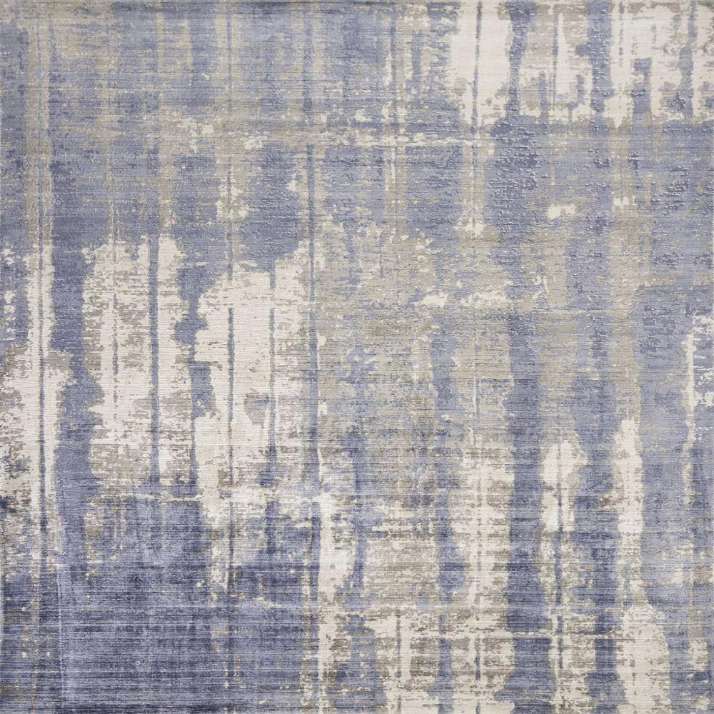 HomeRoots 350589 Bernadette 8 X 11 (ft) Blue and Gray Indoor Distressed/Overdyed Area Rug