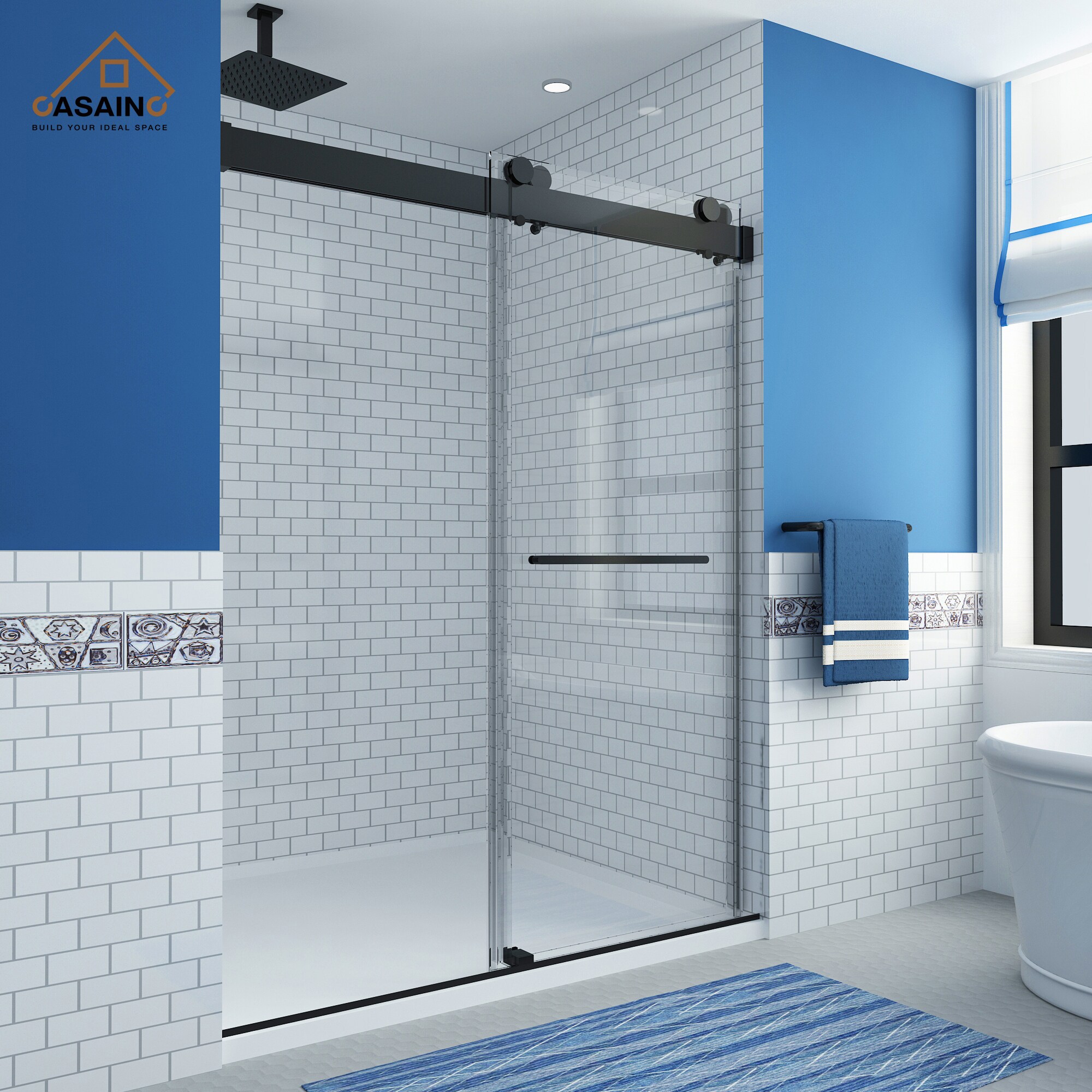 CASAINC CAMB02-60 Shower-Doors - View #2