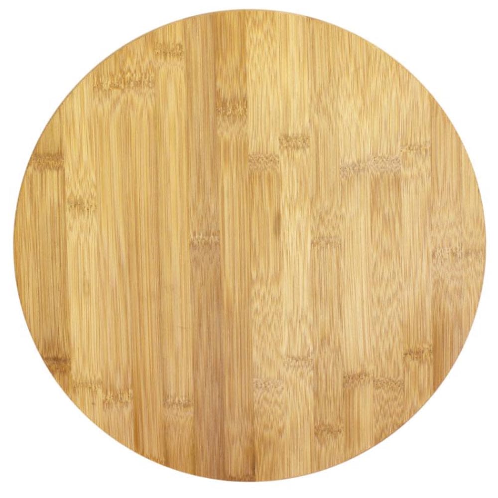 Totally Bamboo  TB Home Brown 14 in. Acacia Bamboo Lazy Susan Pack of 6