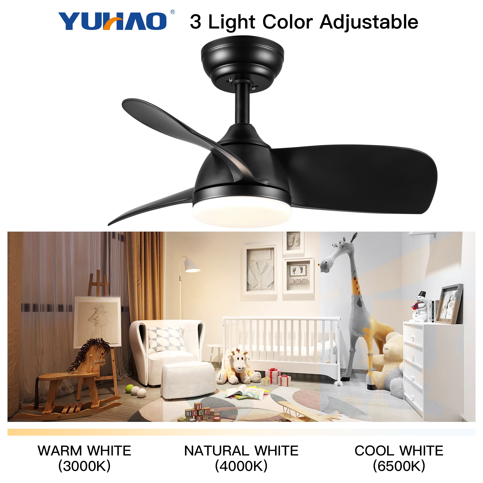 YUHAO LSDC1059BK282 Ceiling-Fans - View #7