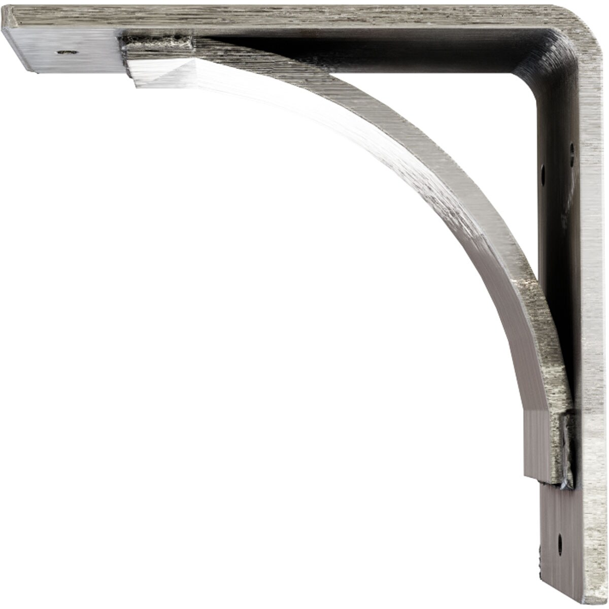 Unfinished Steel 6" Bracket for Shelves and Countertops