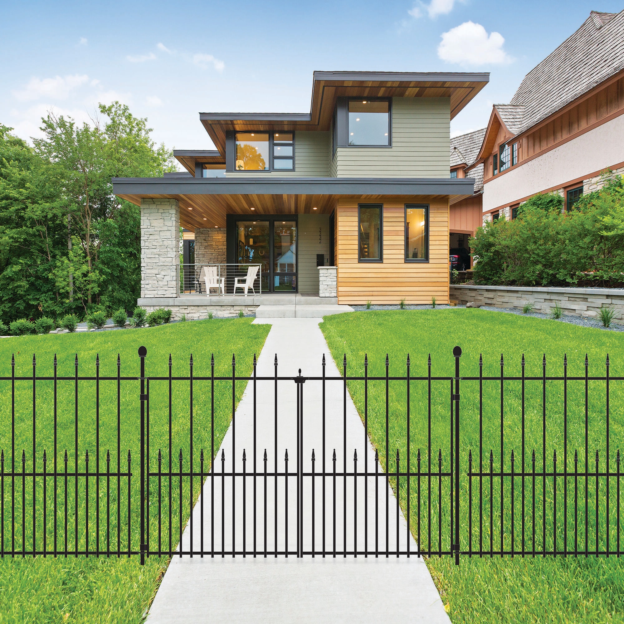 Nuvo Iron TEDGQF1 Fence-Gates - View #4