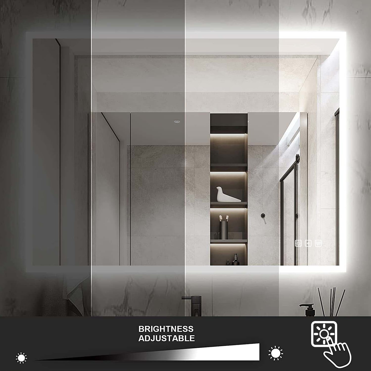KINWELL UCM3041-8060 Framed-Bath-Mirrors - View #4