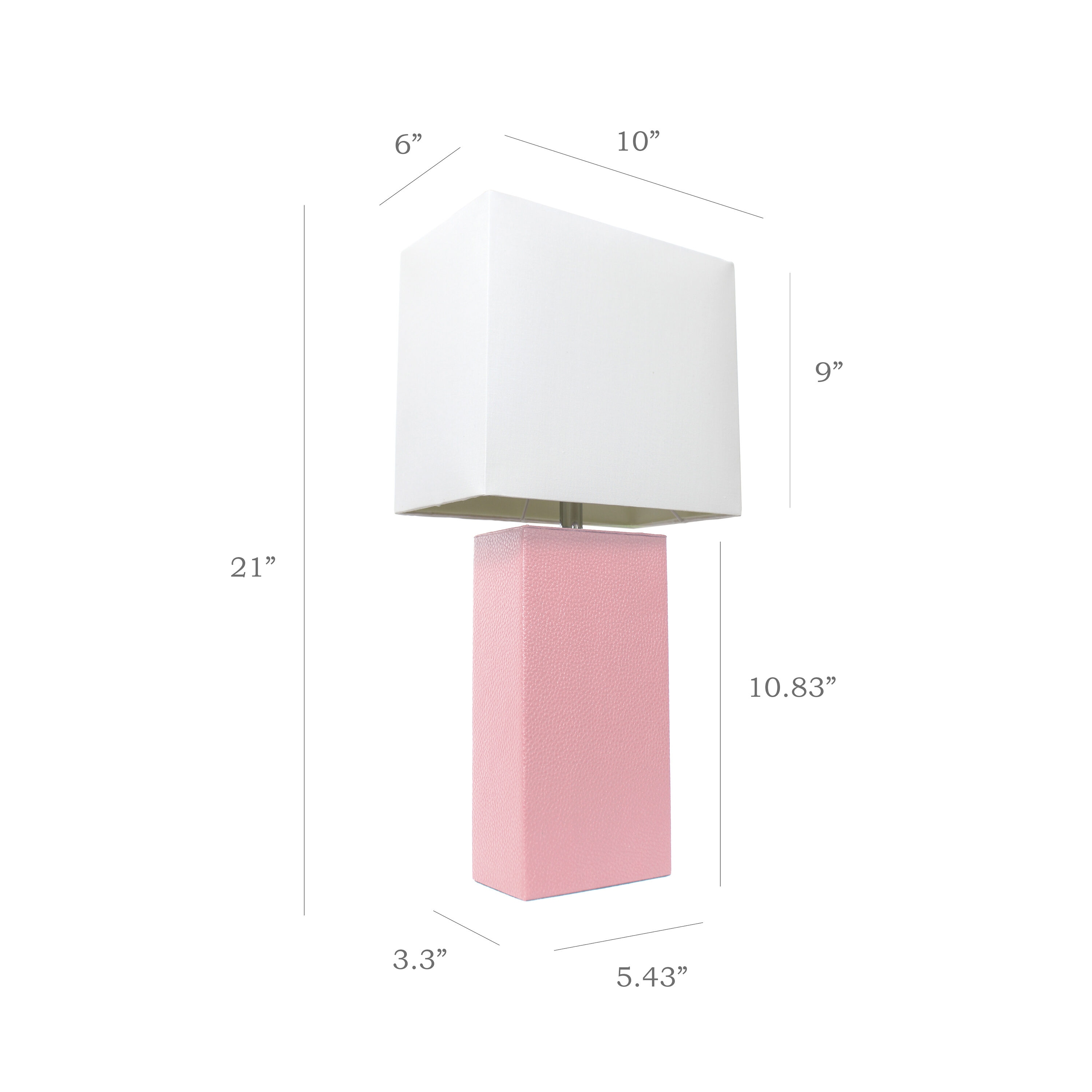 Elegant Designs LC2000-PNK-2PK Lamp-Sets - View #3