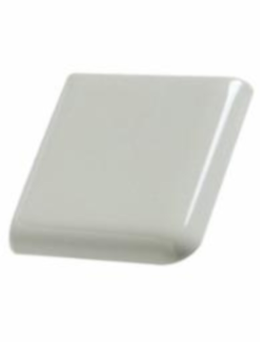 Interceramic 674117 IC Brites Canvas 2-in x 2-in Ceramic Bullnose Corner Tile (0.028-sq. ft/ Piece)