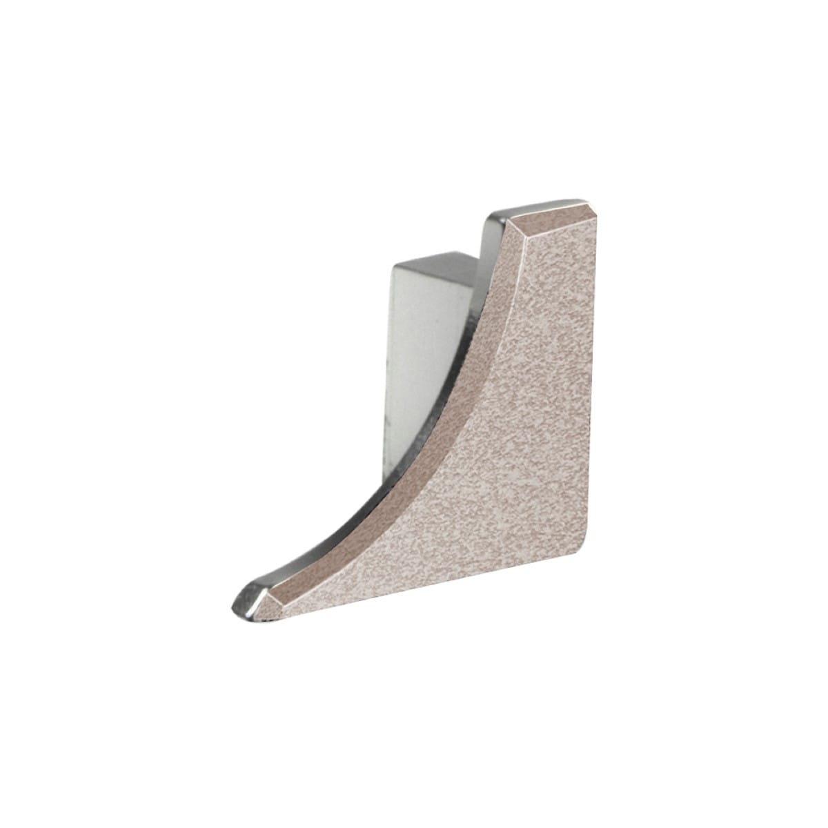 Schluter Systems ER/AHKA/TSC Dilex-AHKA 0.25-in W x 0.5-in L Cream textured color-coated aluminum Aluminum End caps Tile Edge Trim
