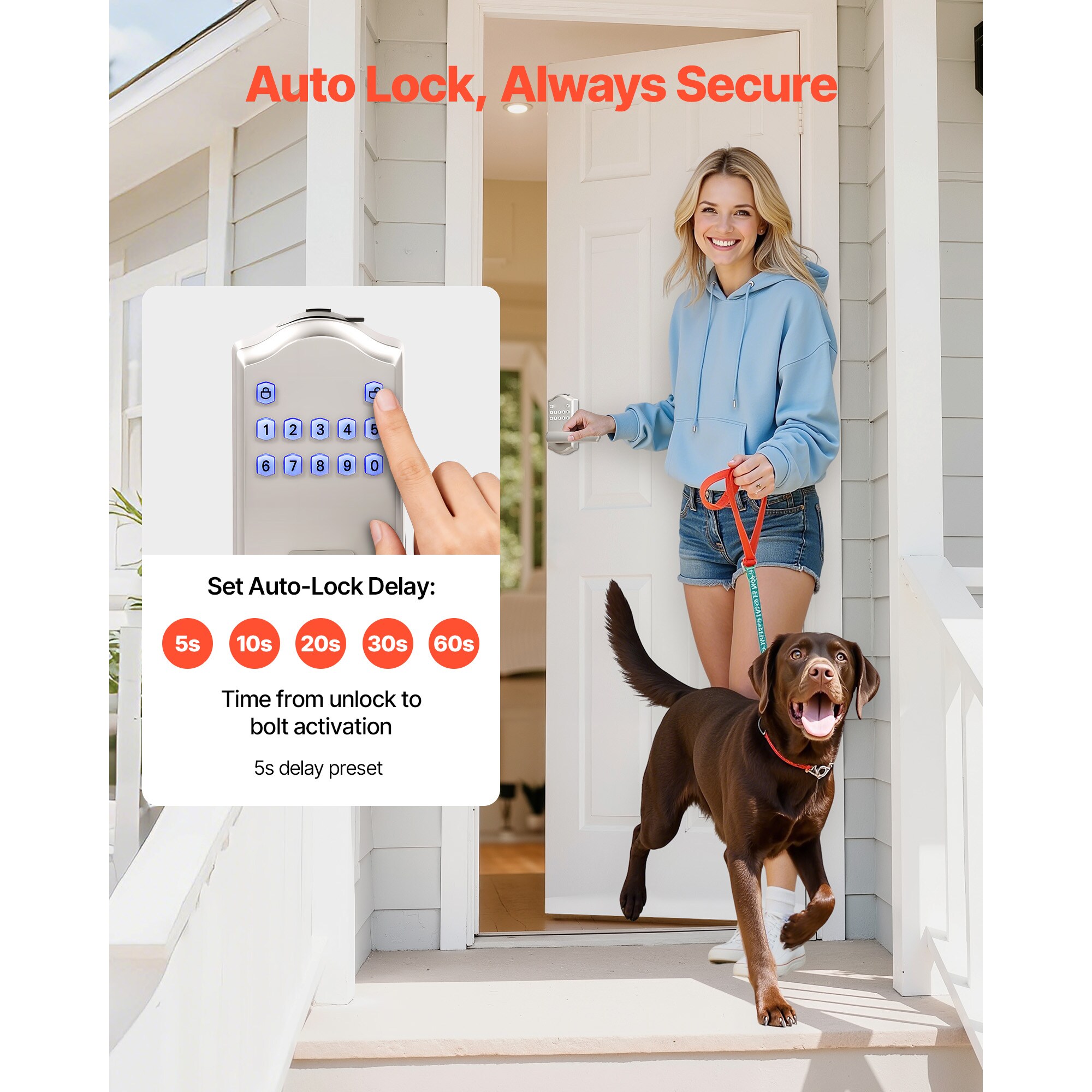 VEVOR SCJXSMBSBSDM14909V9 Door-Deadbolts - View #4