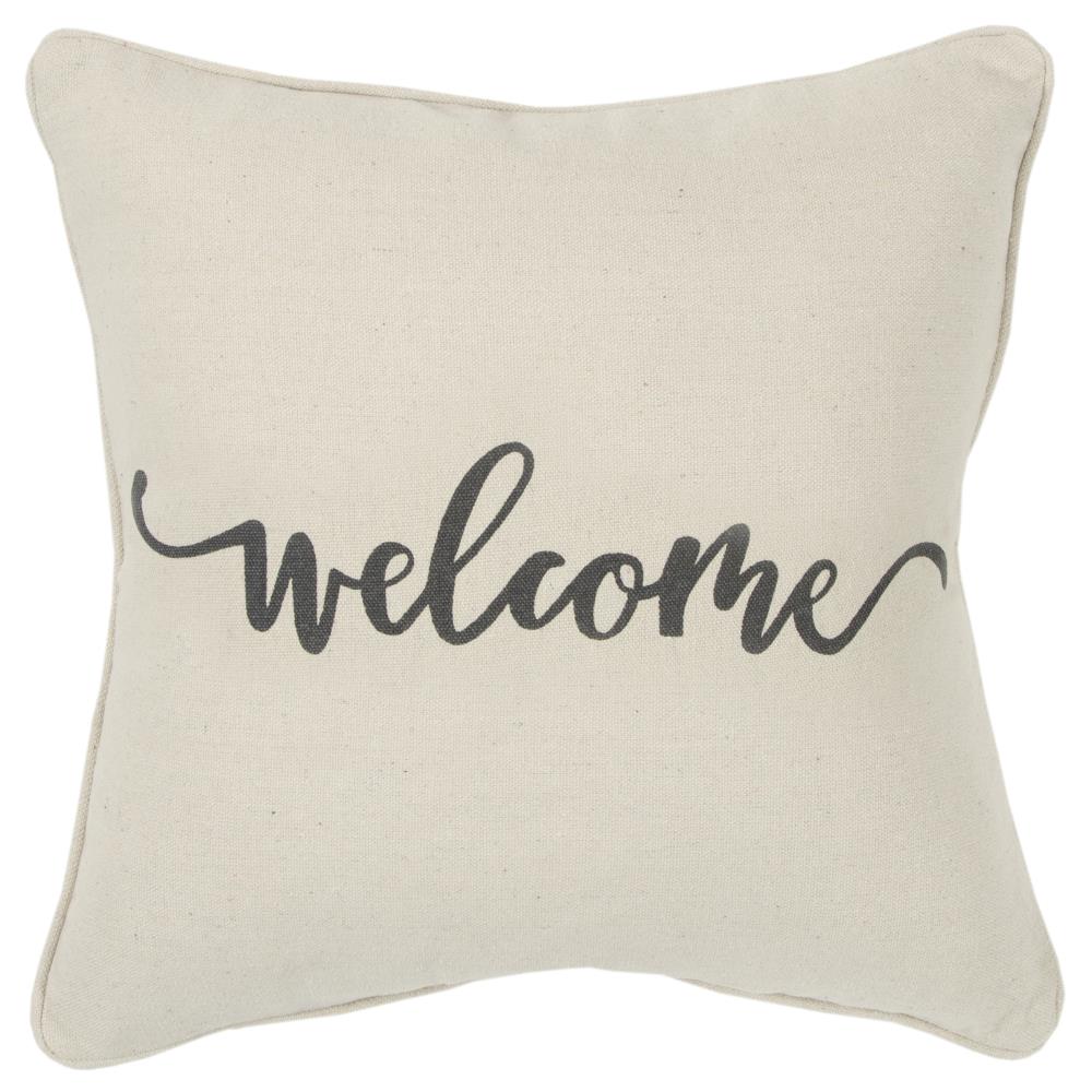 15x27 Oversized Solid Poly Filled Lumbar Throw Pillow White - Rizzy Home