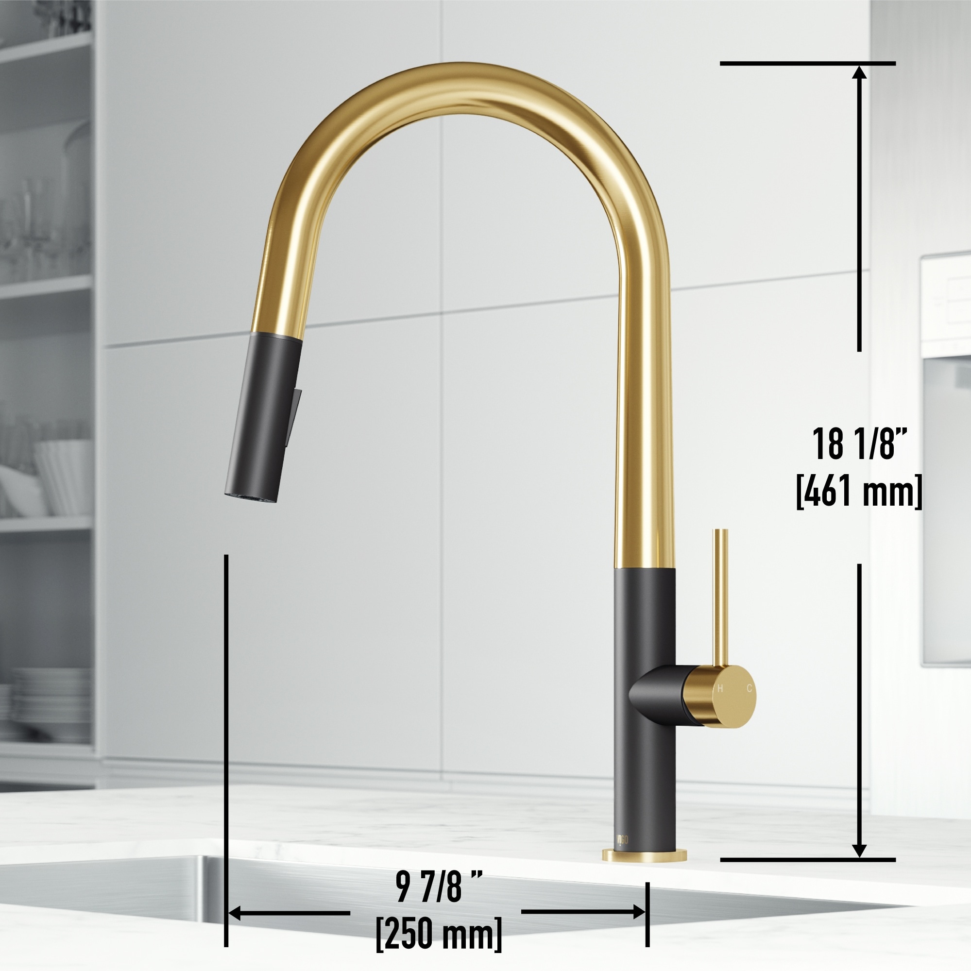 VIGO VG02029MBMGG Kitchen-Faucets - View #4