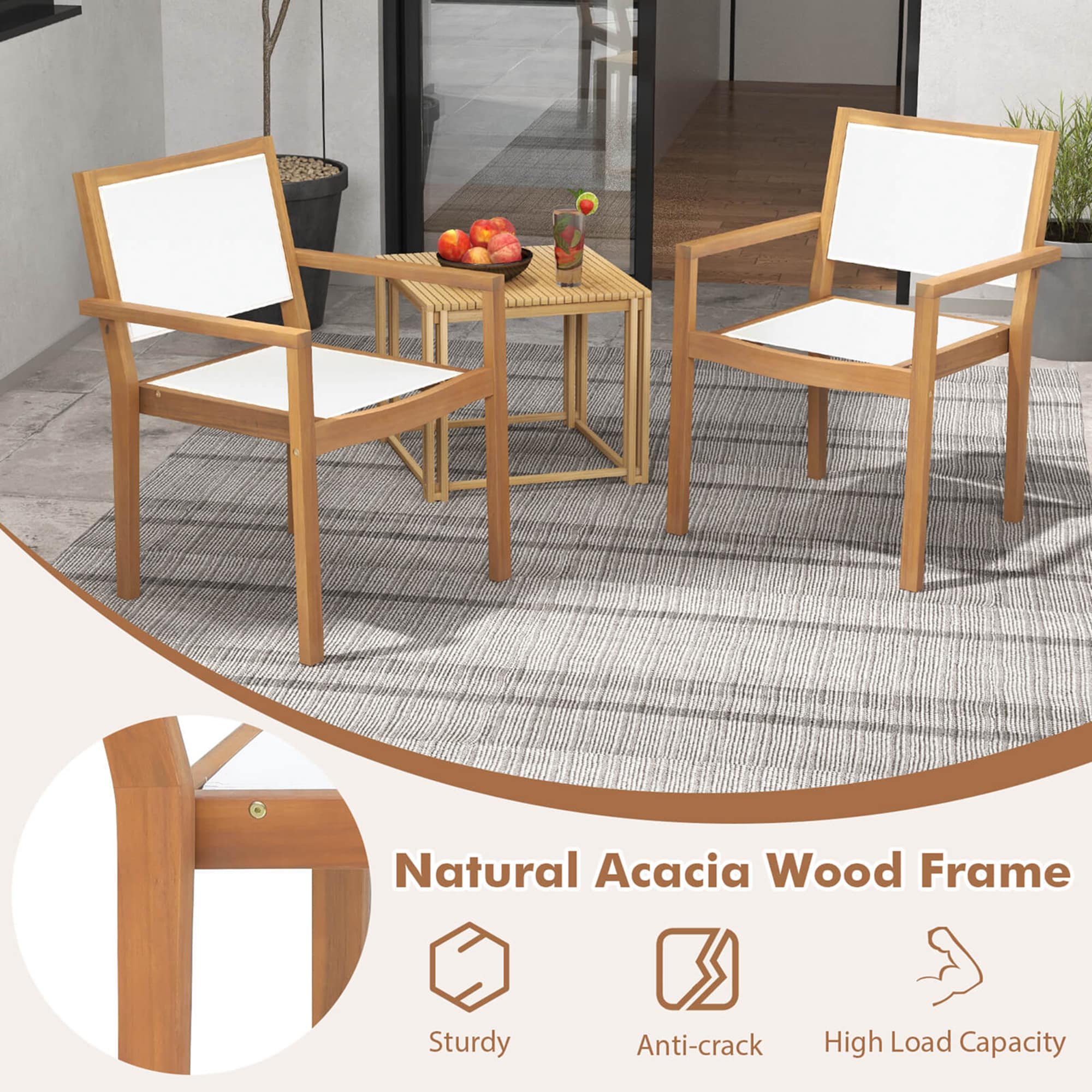 Costway HCST03561 Dining-Chairs - View #5