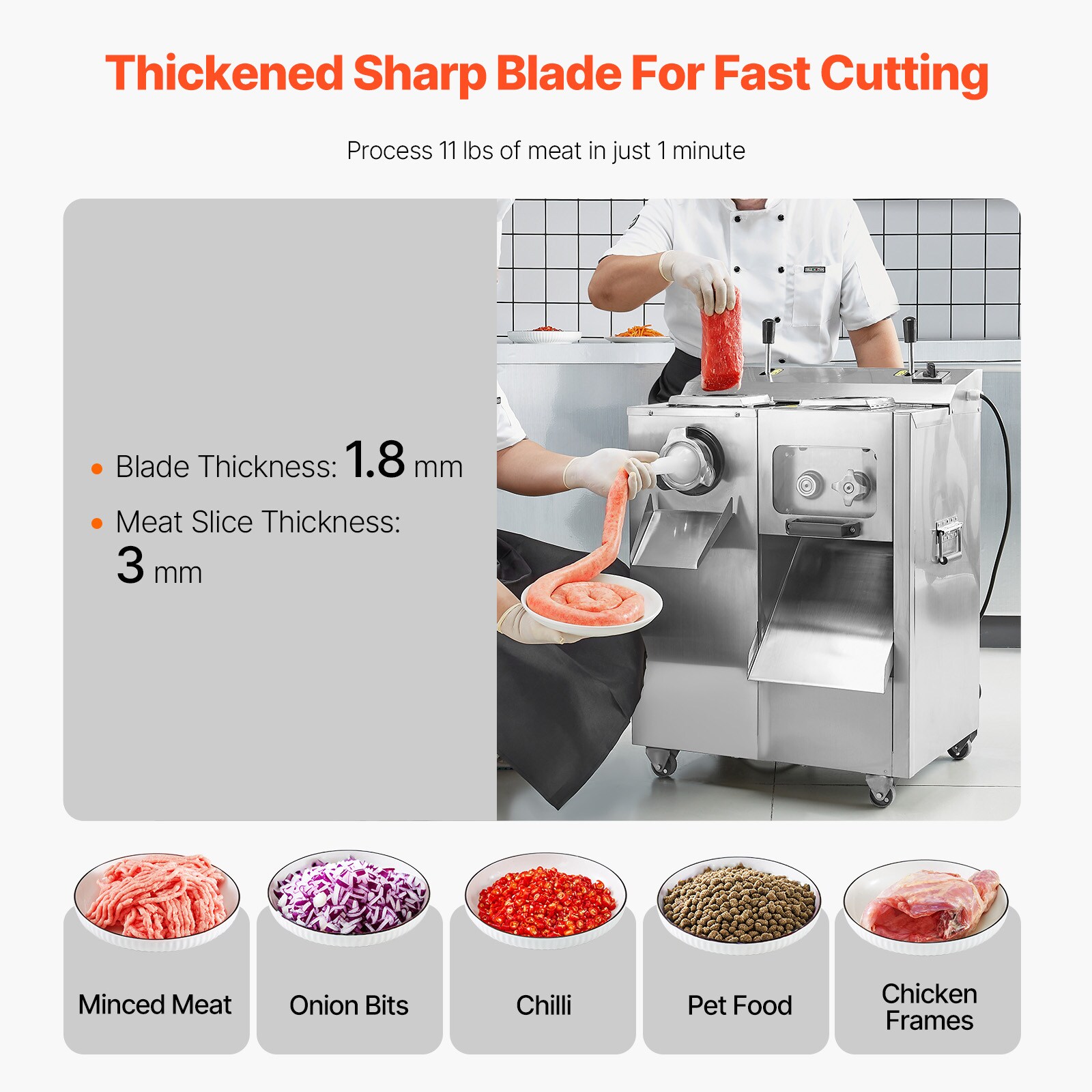 VEVOR SCXSYJQJJS3M06389V1 Food-Slicers - View #4