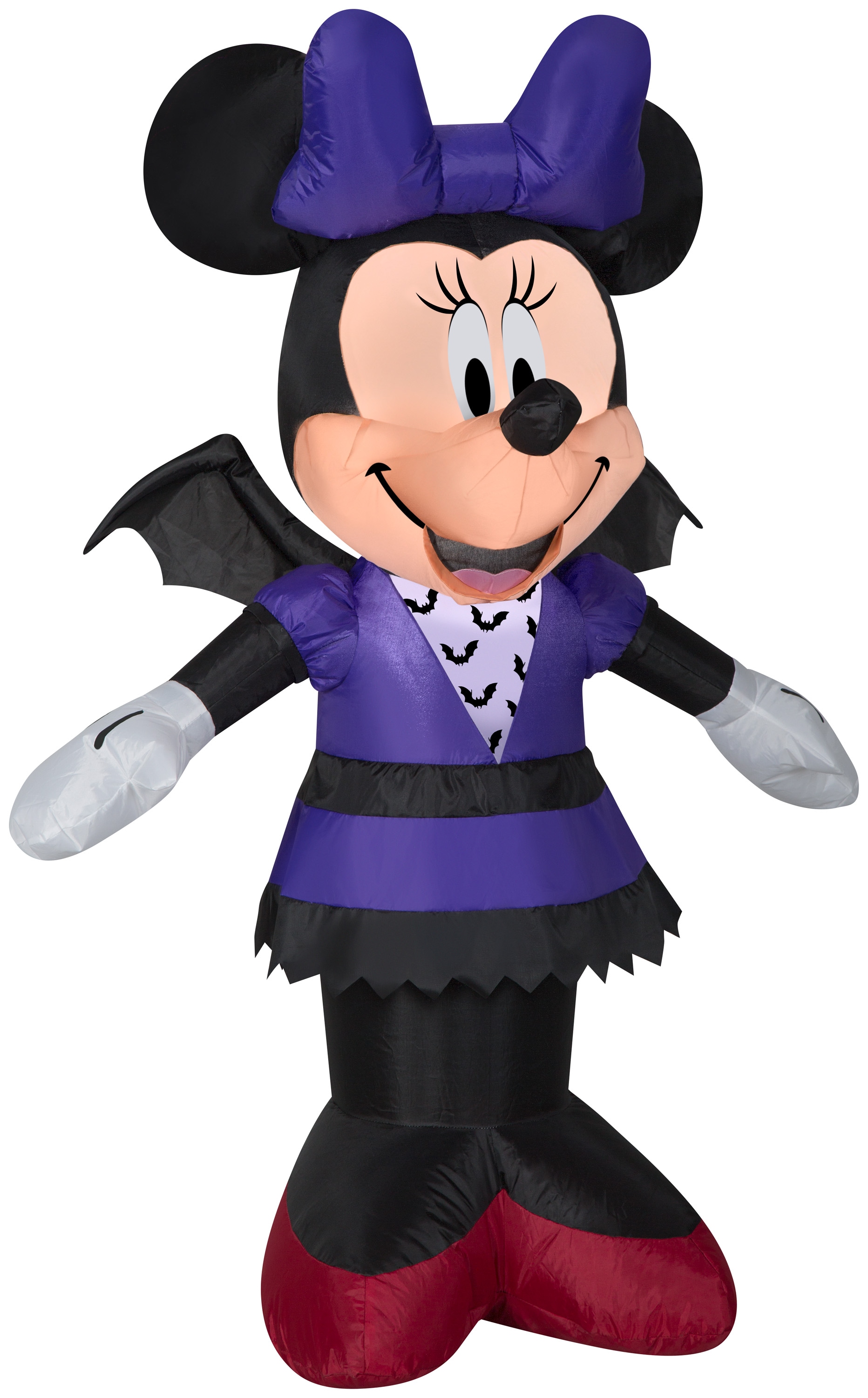 Gemmy 3.51-ft Pre-Lit Disney Mickey Mouse and Friends Minnie Mouse Bat  Inflatable in the Outdoor Halloween Decorations  Inflatables department at 