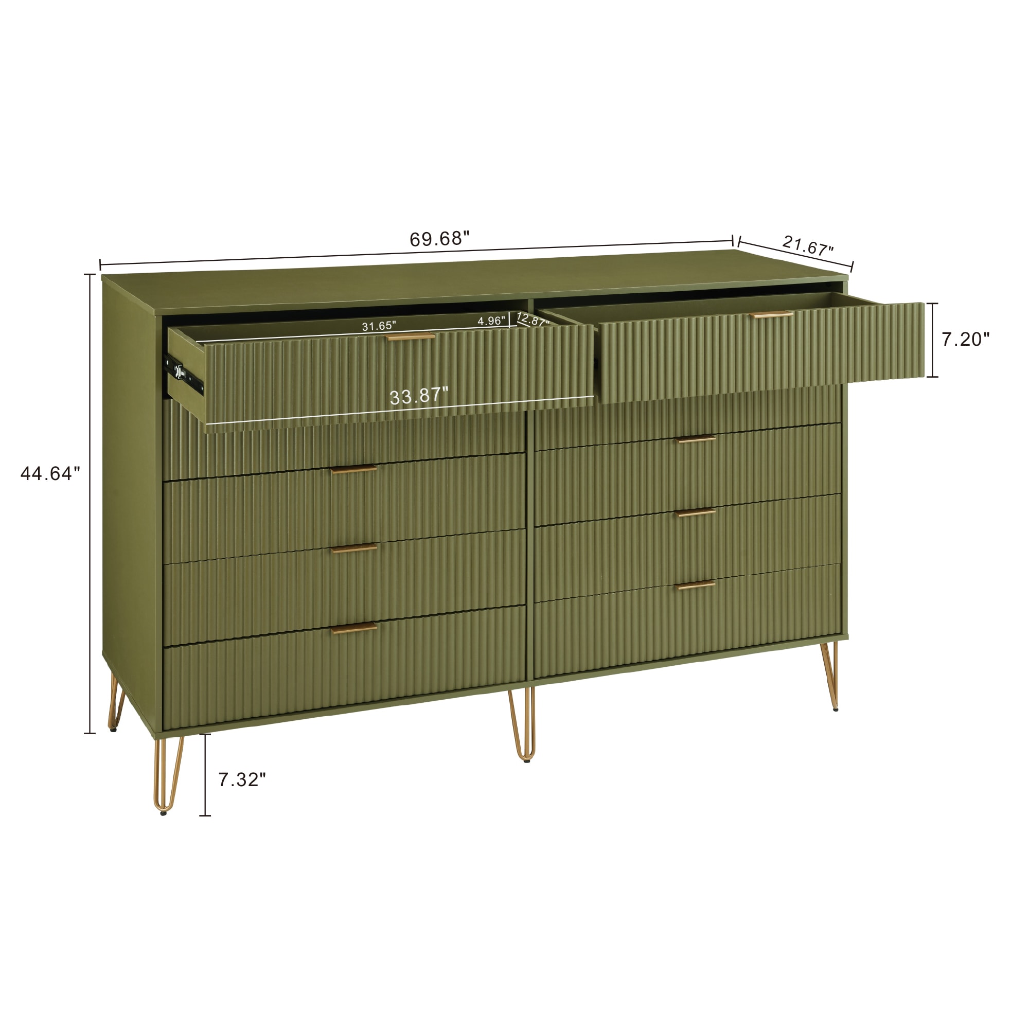 Manhattan Comfort 2-DB04-OG dressers - View #4