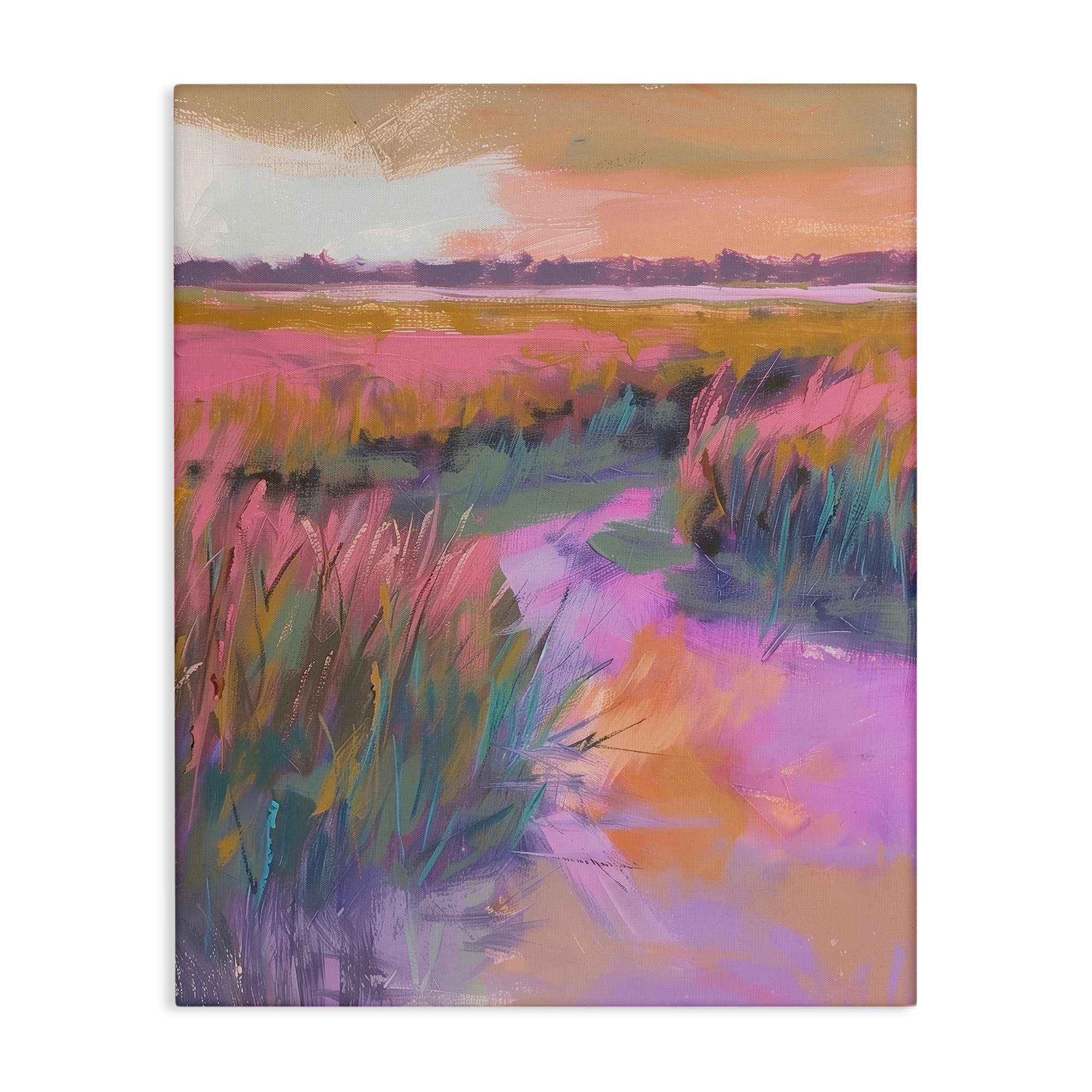 Stupell Industries BT-688-CN-30X40 Autumnal Marsh Landscape Canvas Wall Art By Arlington Prints 30 x 40