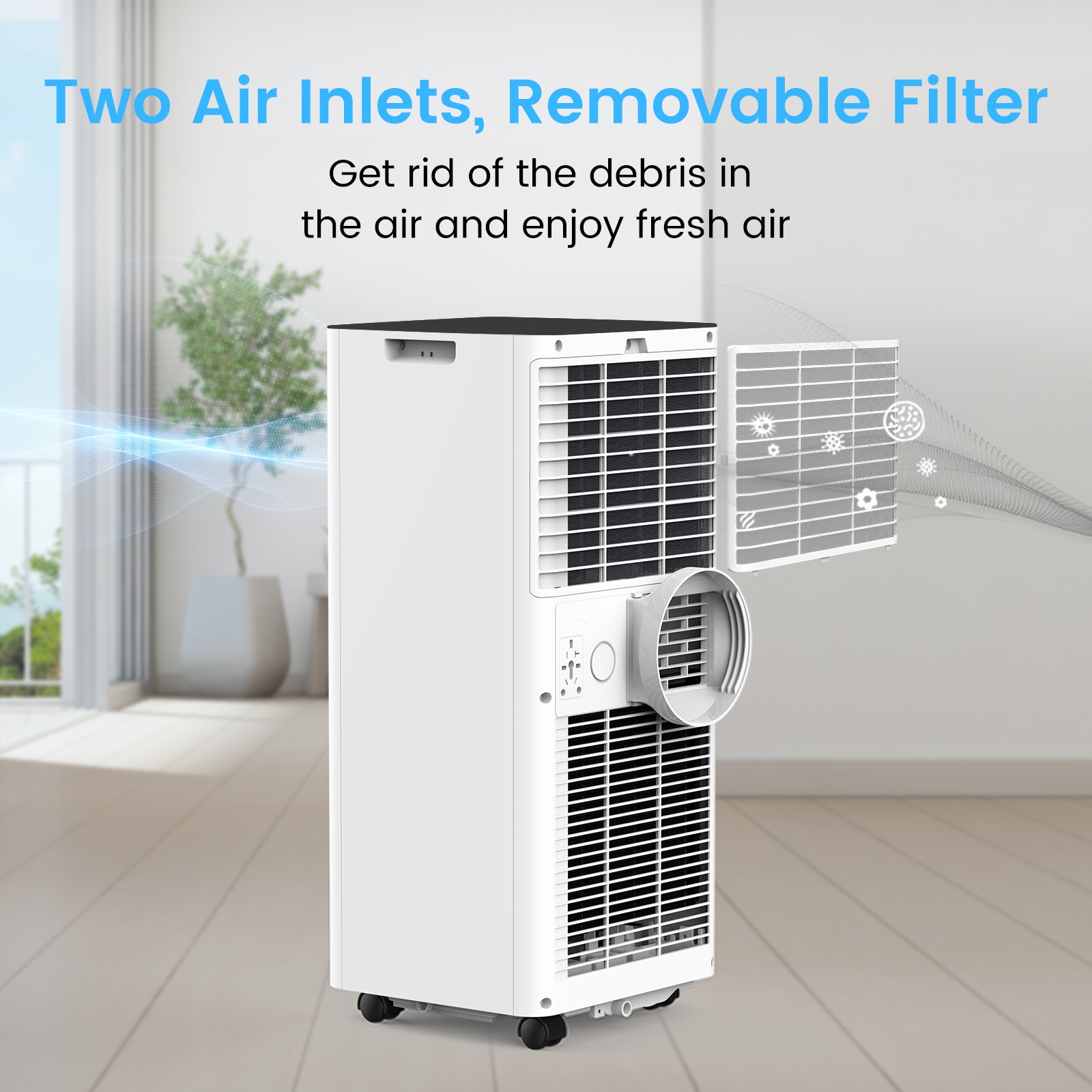 COWSAR LSAC4216B8K Portable-Air-Conditioners - View #5