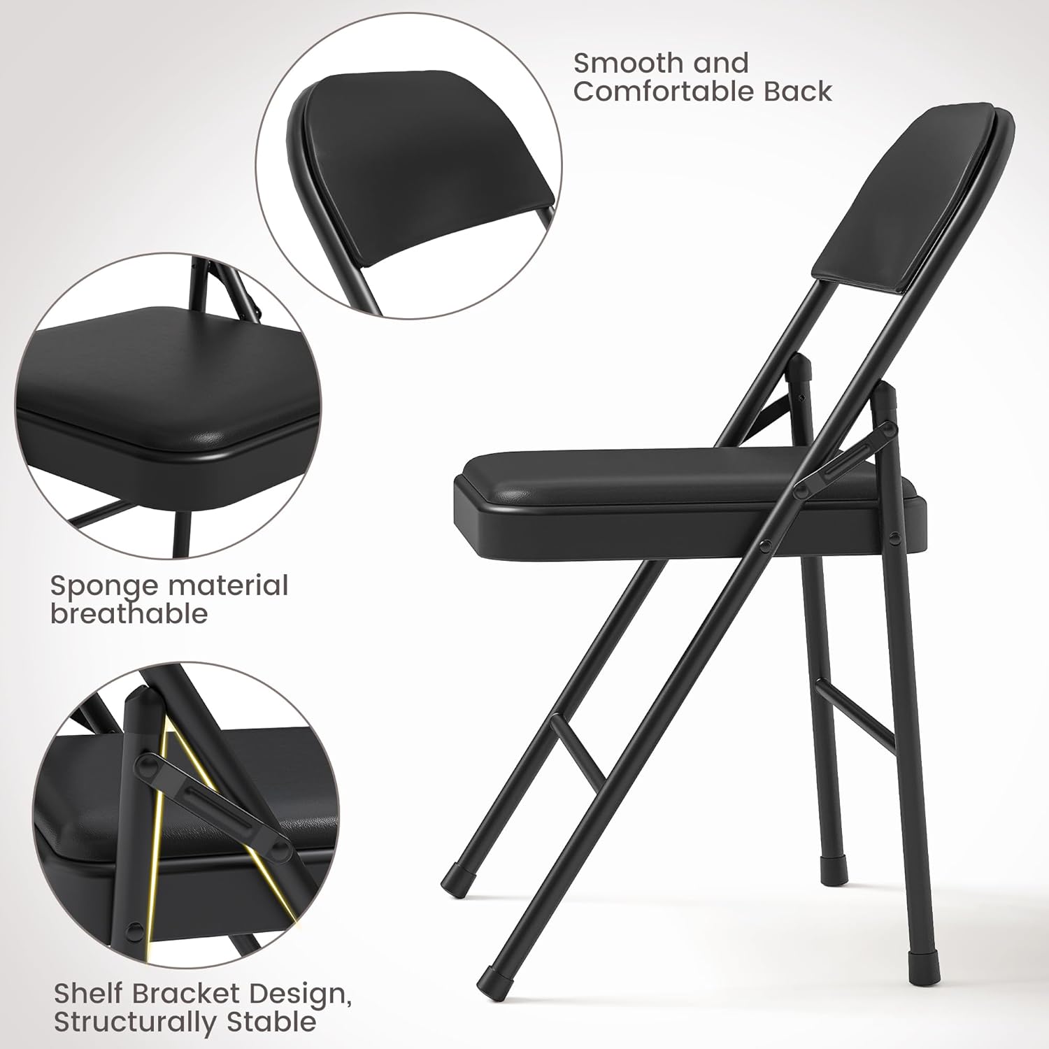Qeetex DHZ-PHO-0Z73YJUR Folding-Chairs - View #6