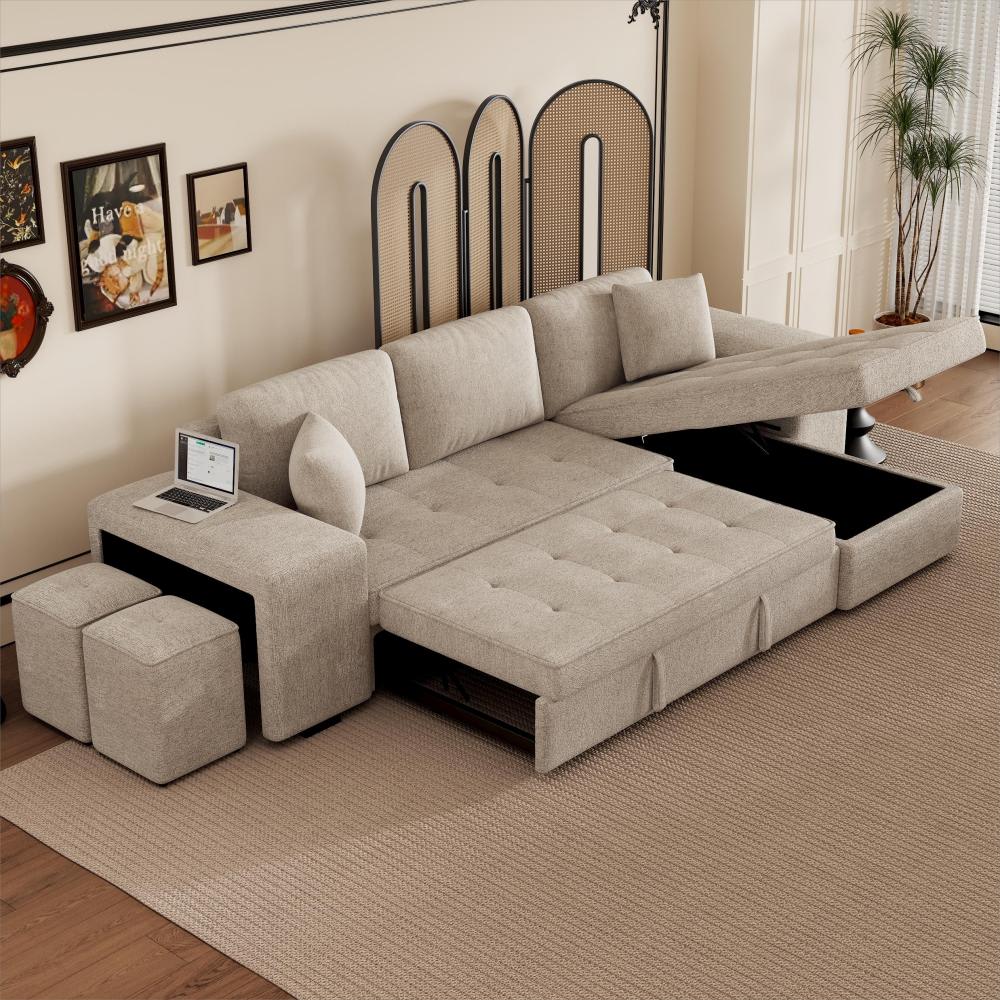 Coolbibila OVIN-SOFA-CREAM Sofas-Loveseats - View #2