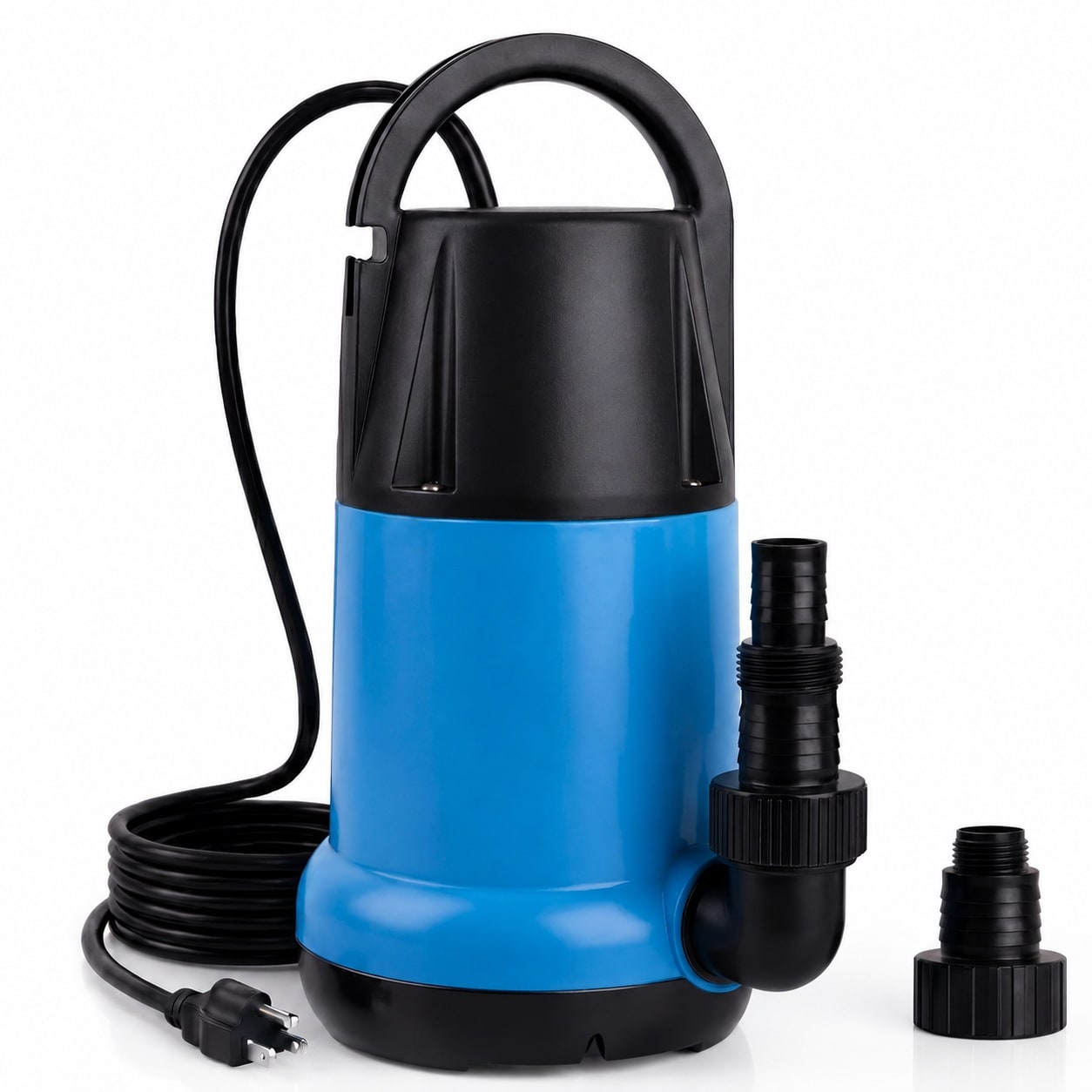 Etokfoks  1HP 3700GPH High Speed Submersible Pool Pump for Clean Dirty Water Transfer Basement Draining Hot Tub Use 1 Piece