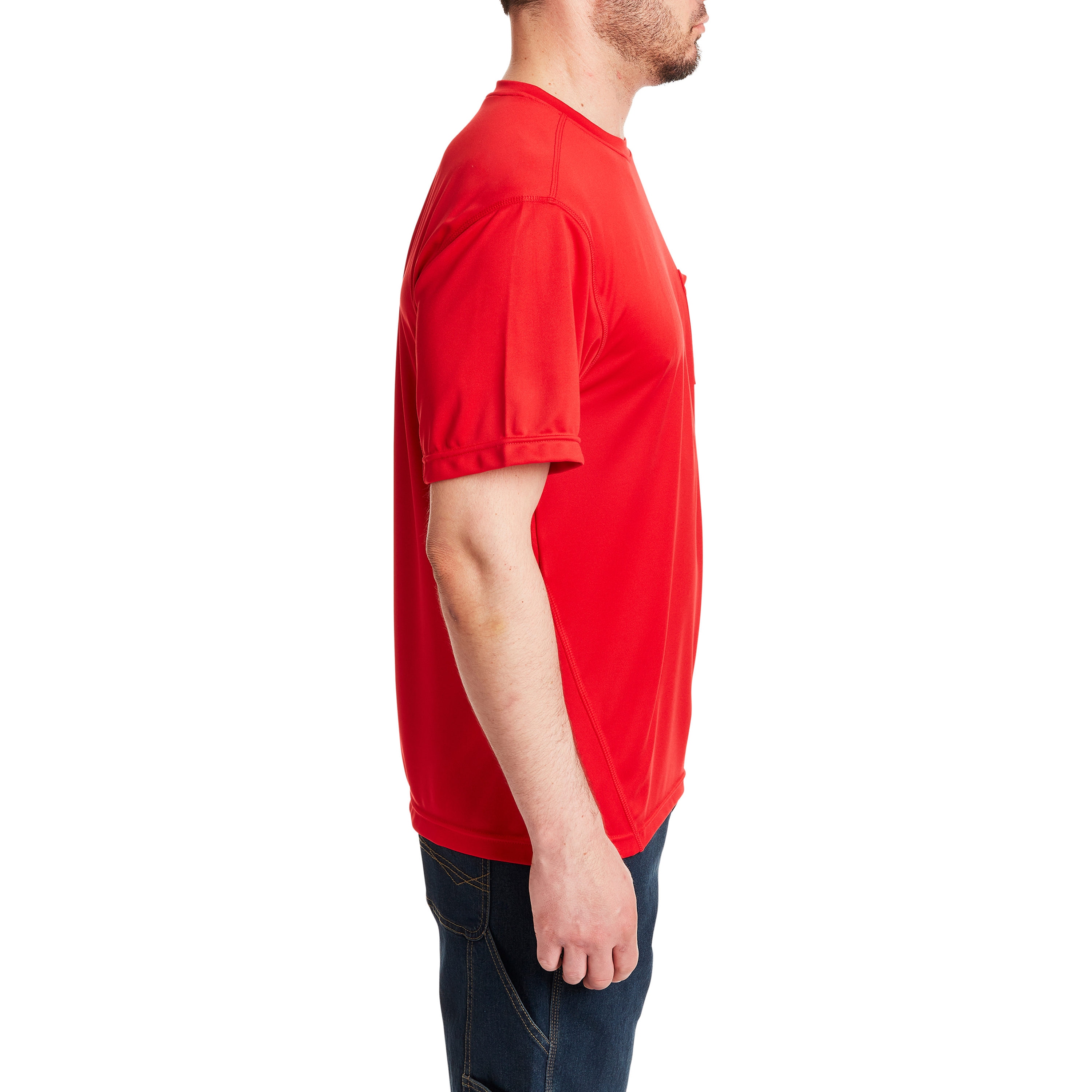 Smith's Workwear S4760-RED-M Tops-Shirts - View #2