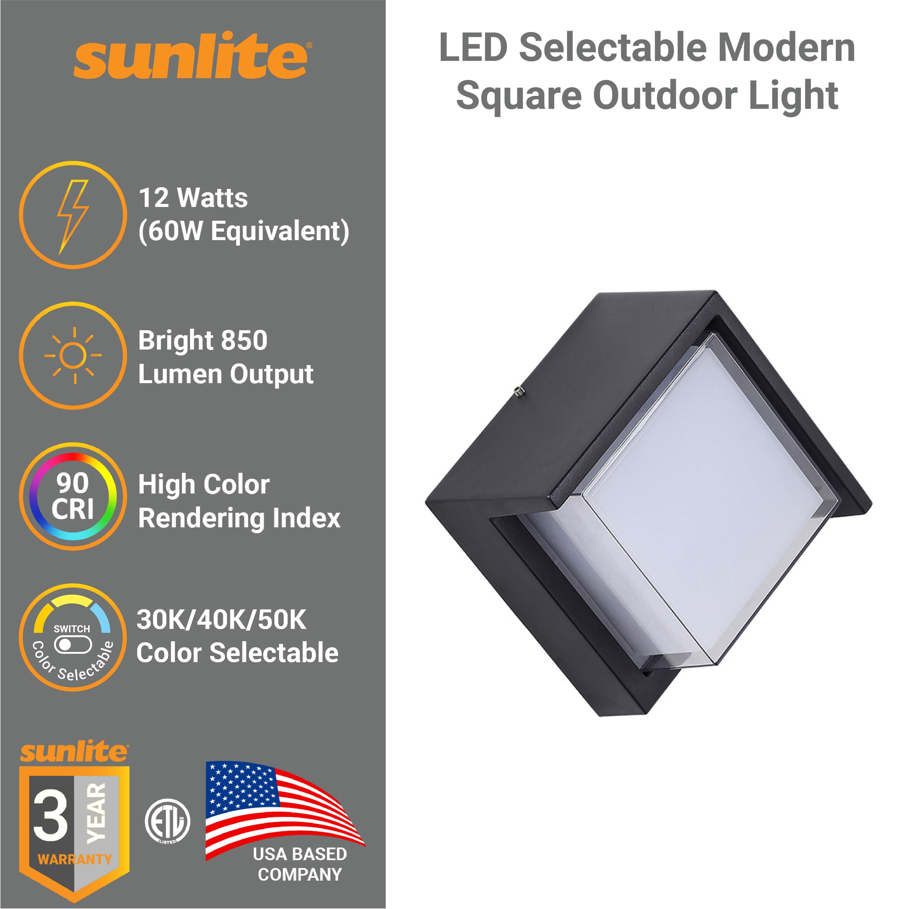 Sunlite LW07361 Outdoor-Wall-Lighting - View #2