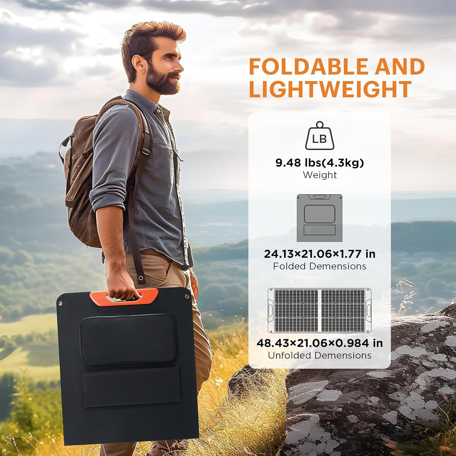 Aoibox LAB2KO4C Solar-Panels - View #2