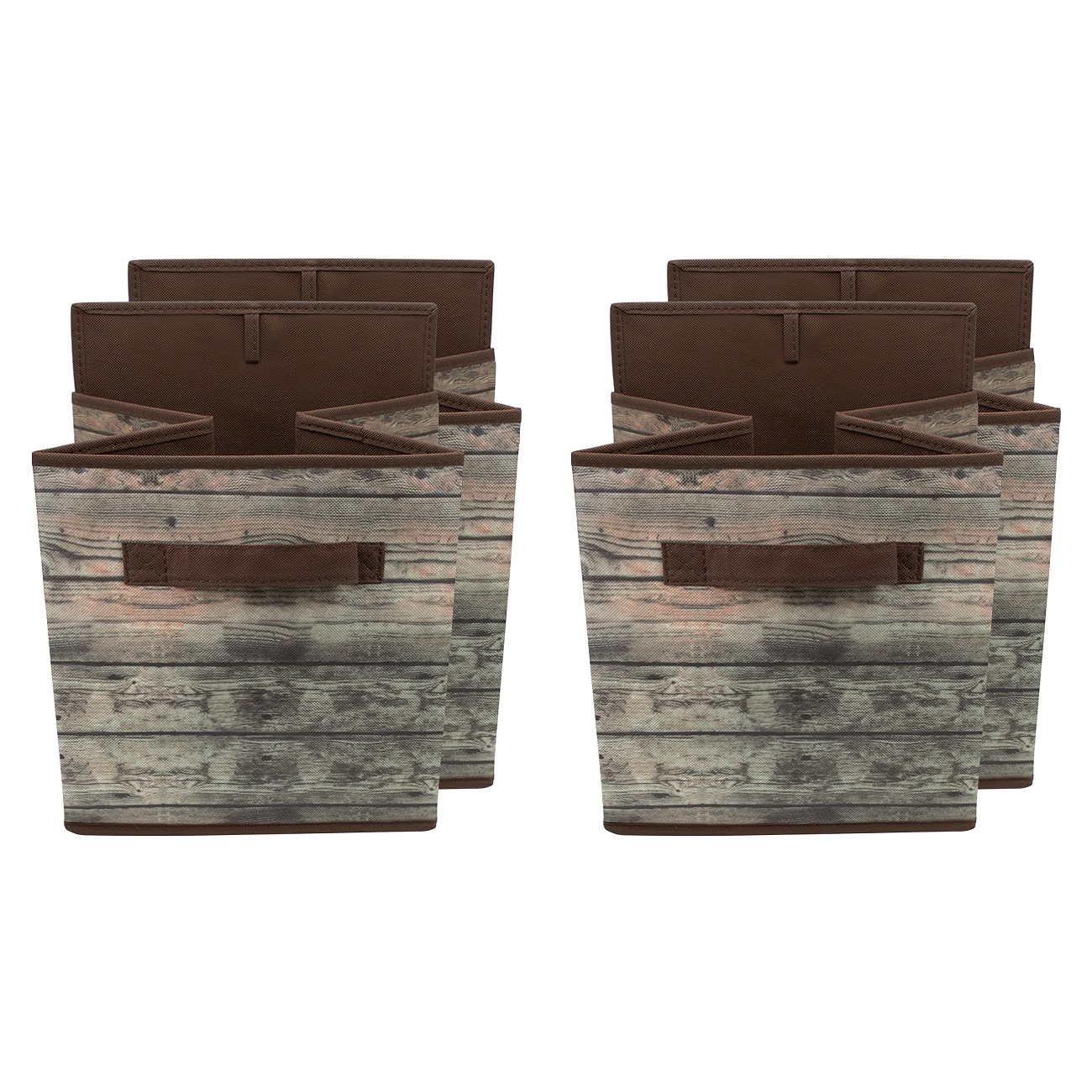 SORBUS STRG-BIN-WBRN Bins-Baskets - View #4