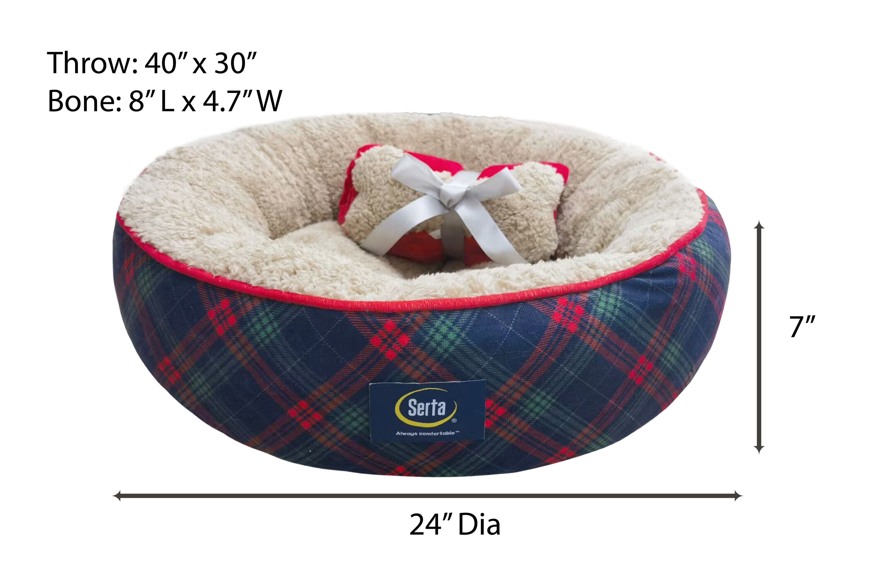 Serta always hotsell comfortable dog bed