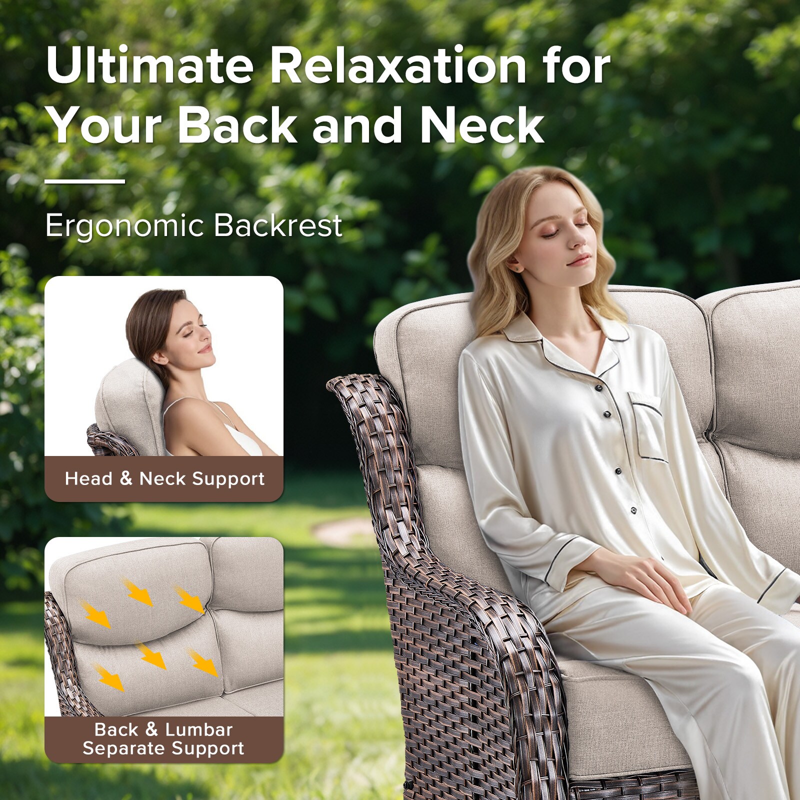 Pocassy PJJHXL01323-2 Patio-Conversation-Sets - View #6