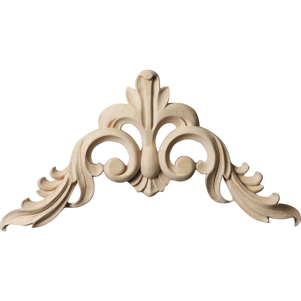 Ekena Millwork ONL10X10X01MOAL Monique 10-Inches W x 10-Inches H Unfinished Applique