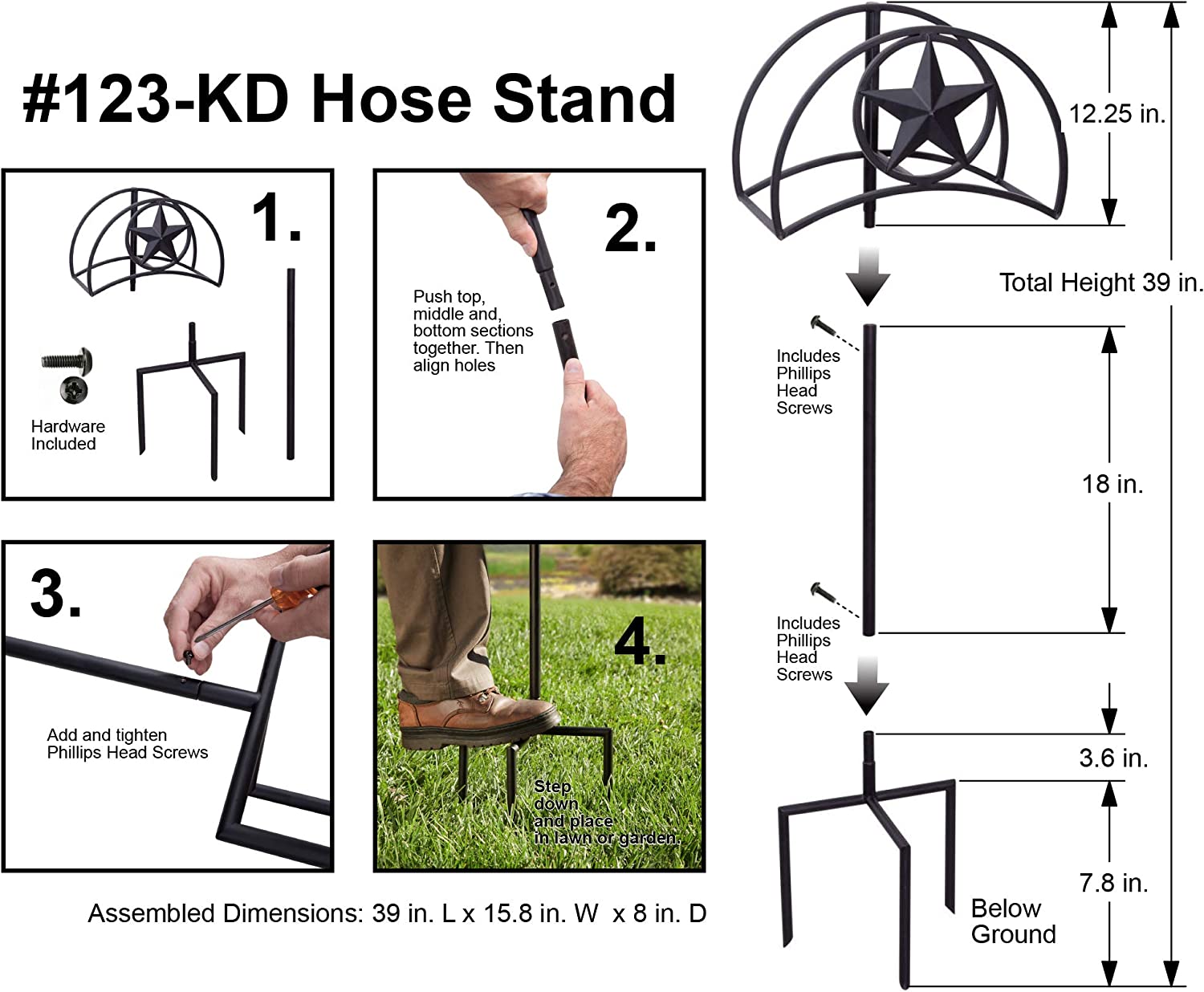 Liberty Garden 123-KD Hose-Reels - View #6