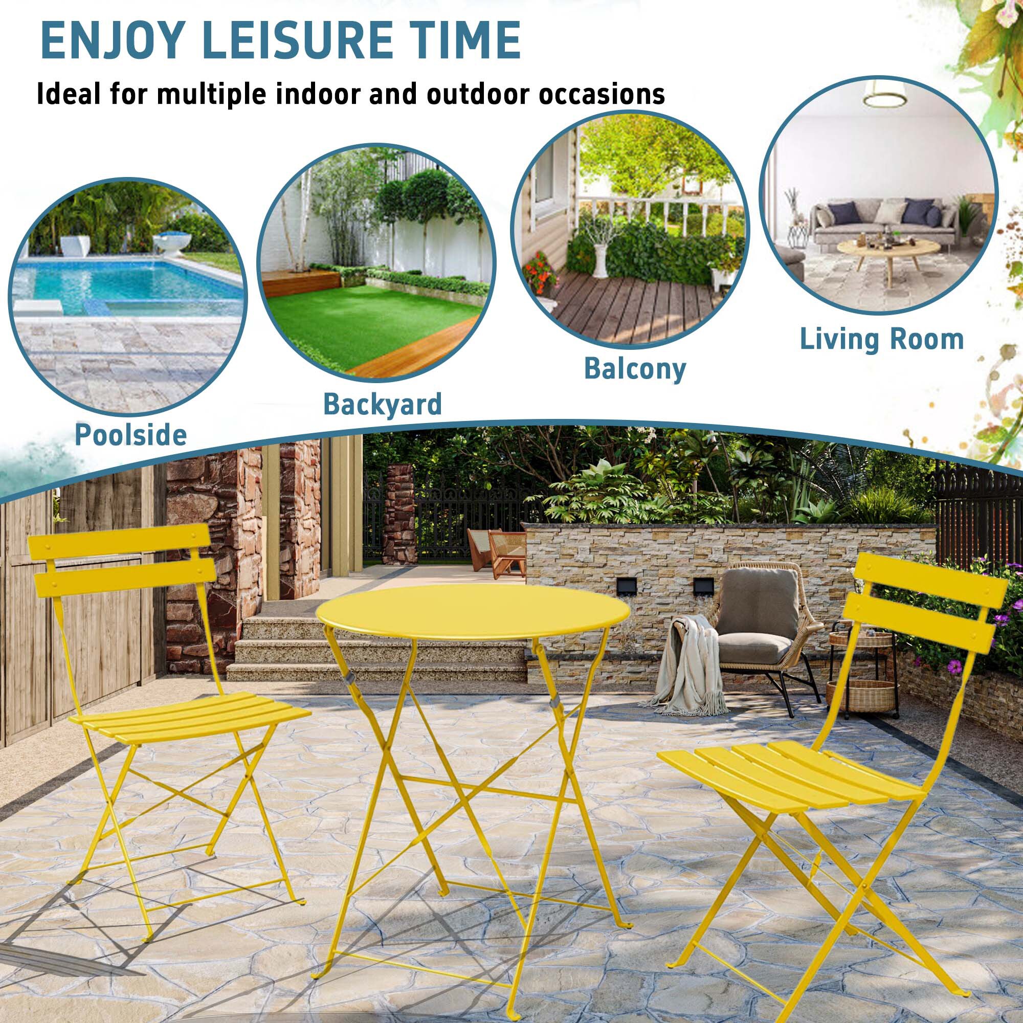 Sunrinx MG56-51-FP Patio-Conversation-Sets - View #6